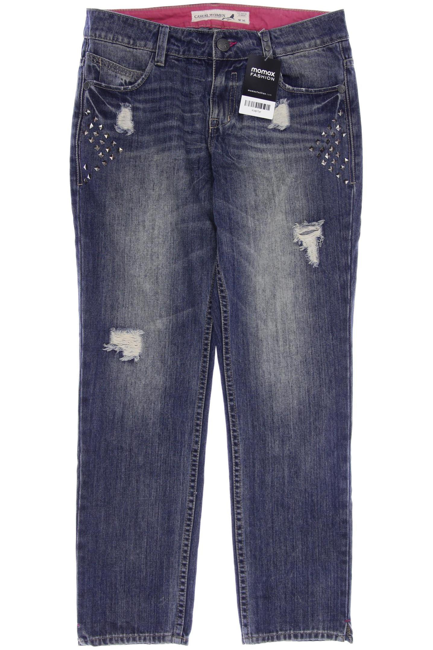 

s.Oliver Damen Jeans, marineblau