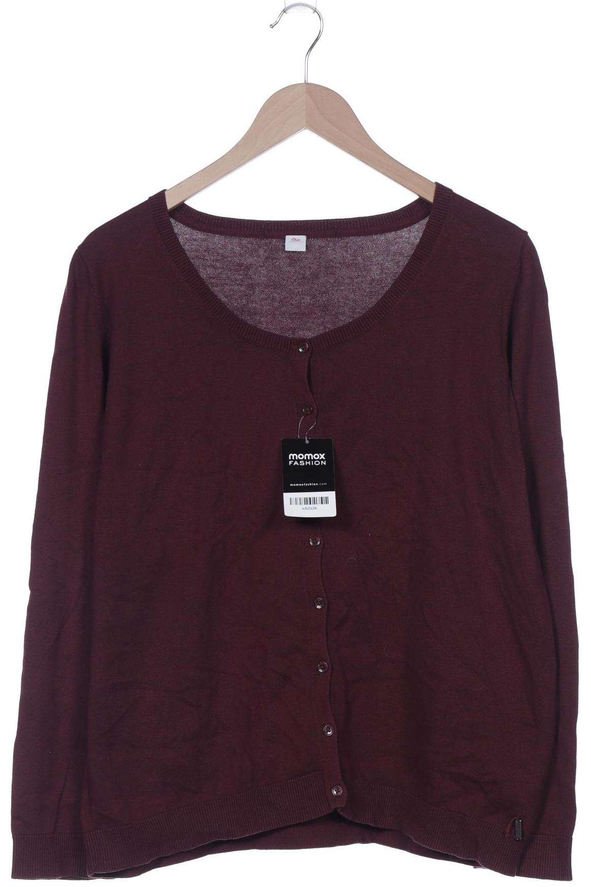 

s.Oliver Damen Strickjacke, bordeaux, Gr. 46