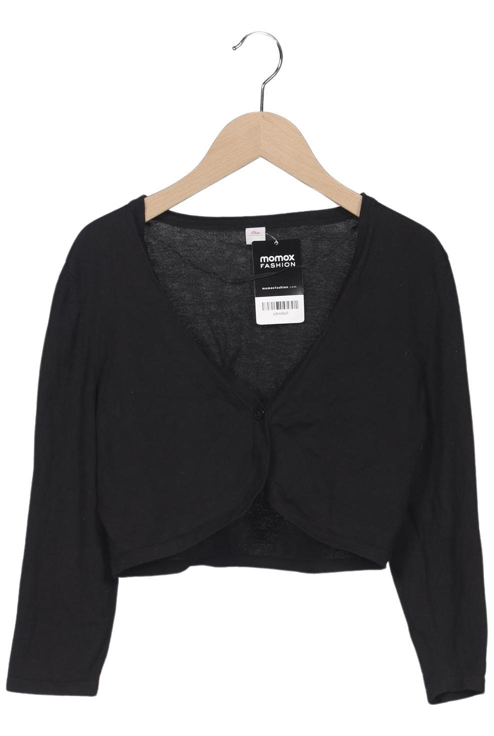 Thumbnail - s.Oliver Damen Strickjacke, schwarz, Gr. 38