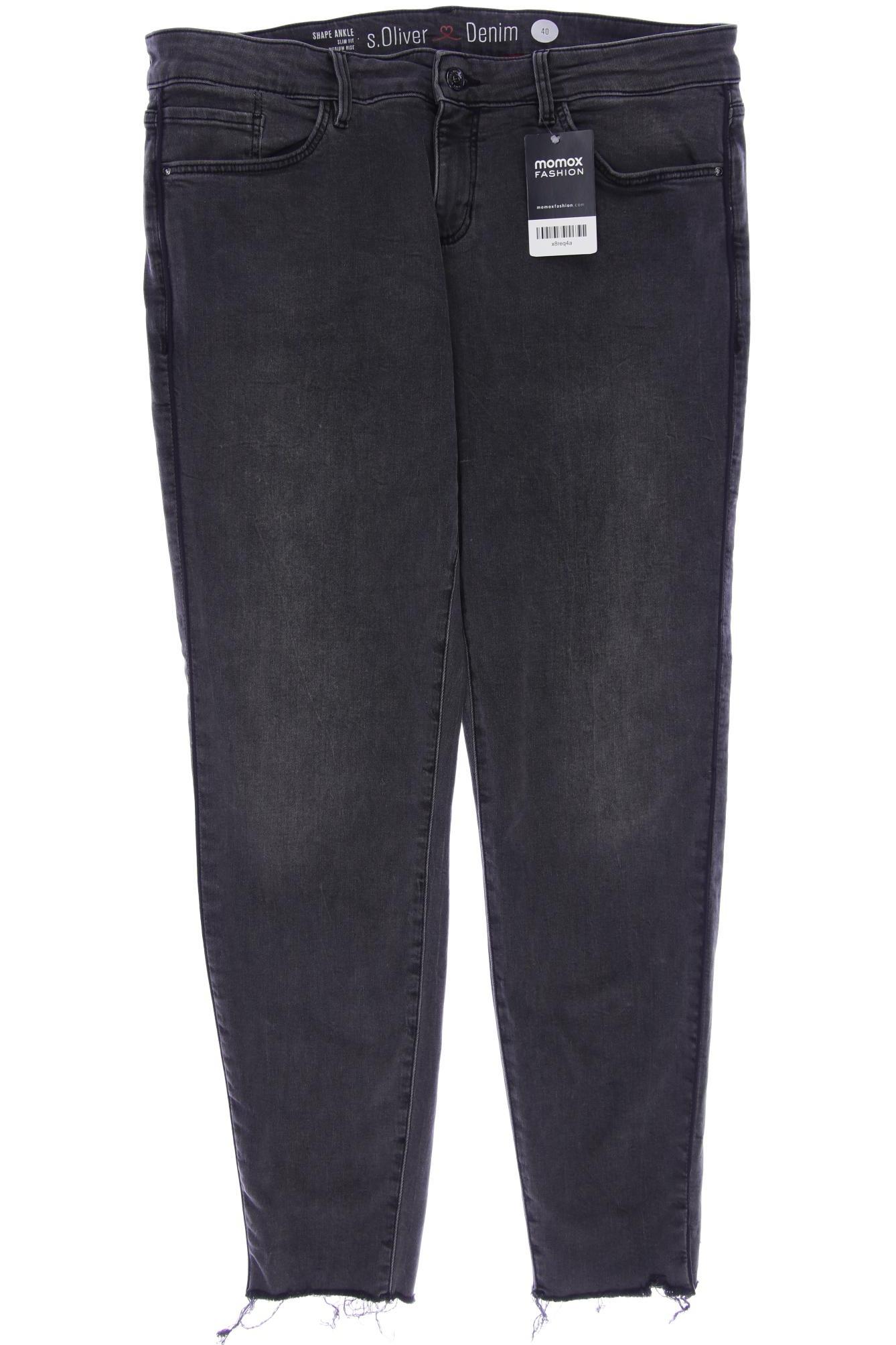 

s.Oliver Damen Jeans, grau, Gr. 40
