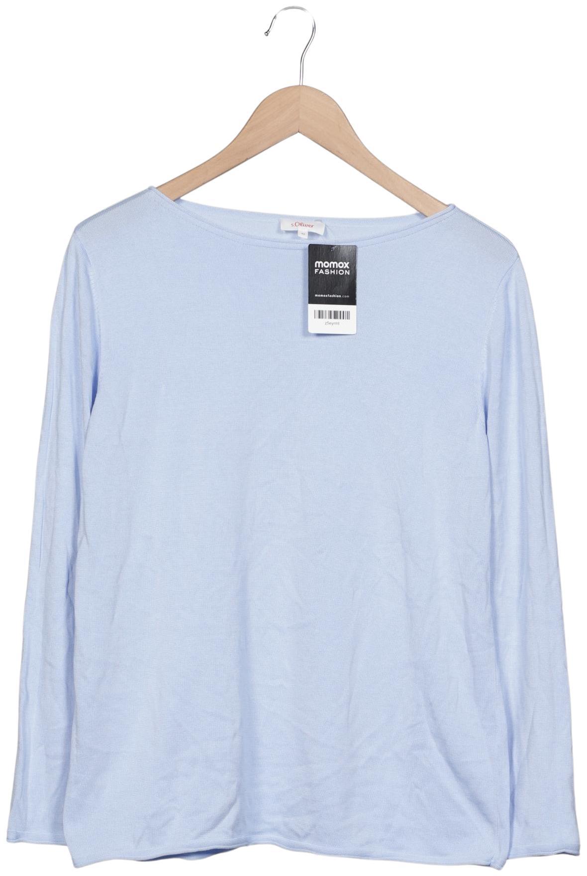 

s.Oliver Damen Pullover, hellblau, Gr. 42