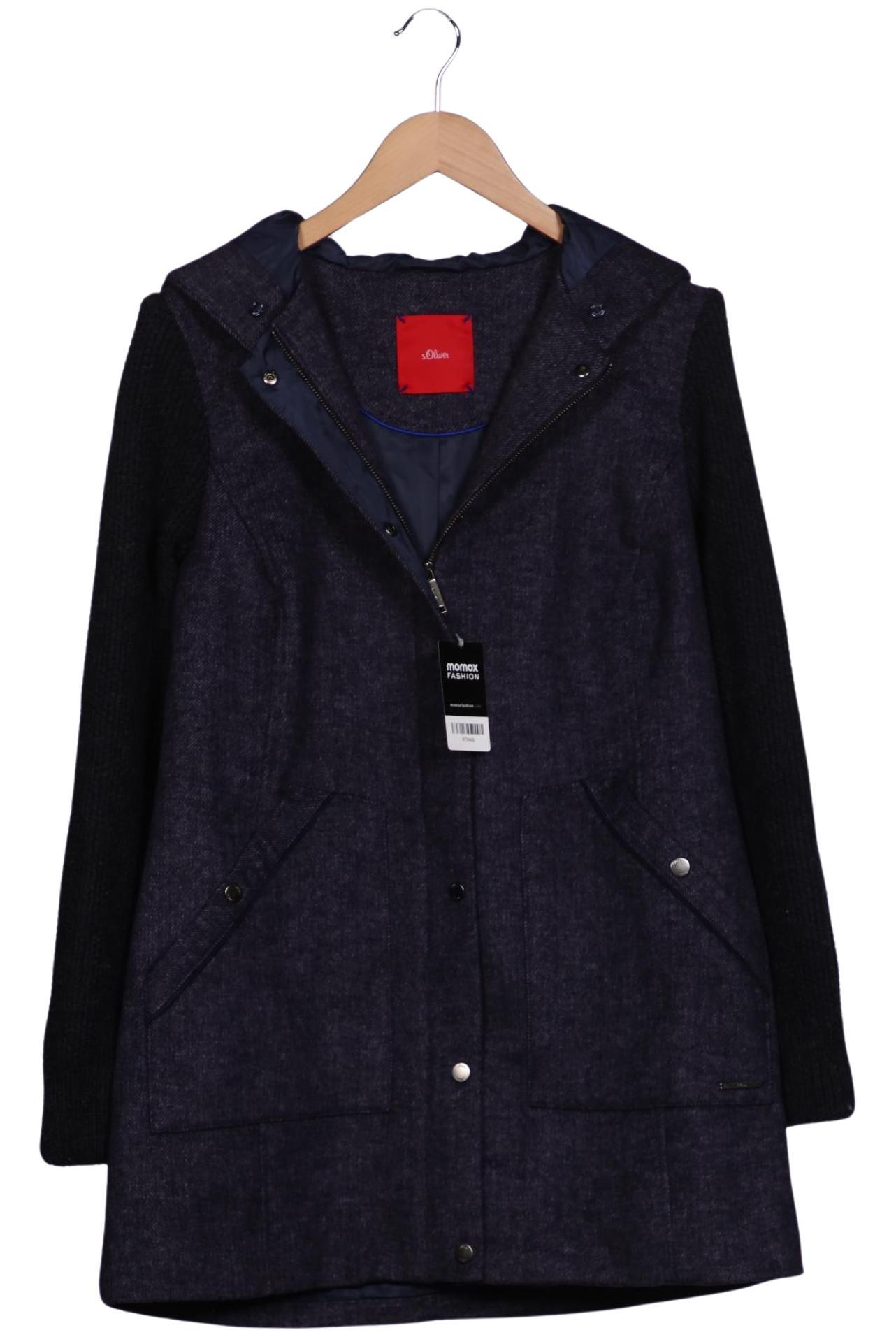 

s.Oliver Damen Mantel, marineblau, Gr. 42