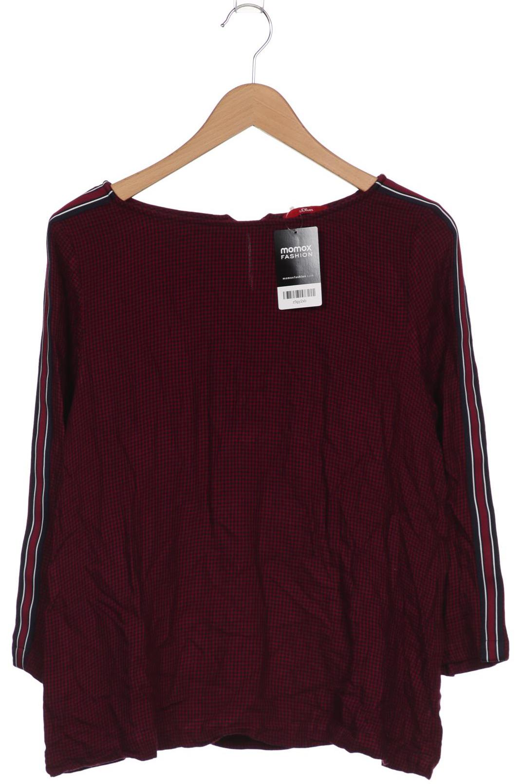

s.Oliver Damen Langarmshirt, bordeaux