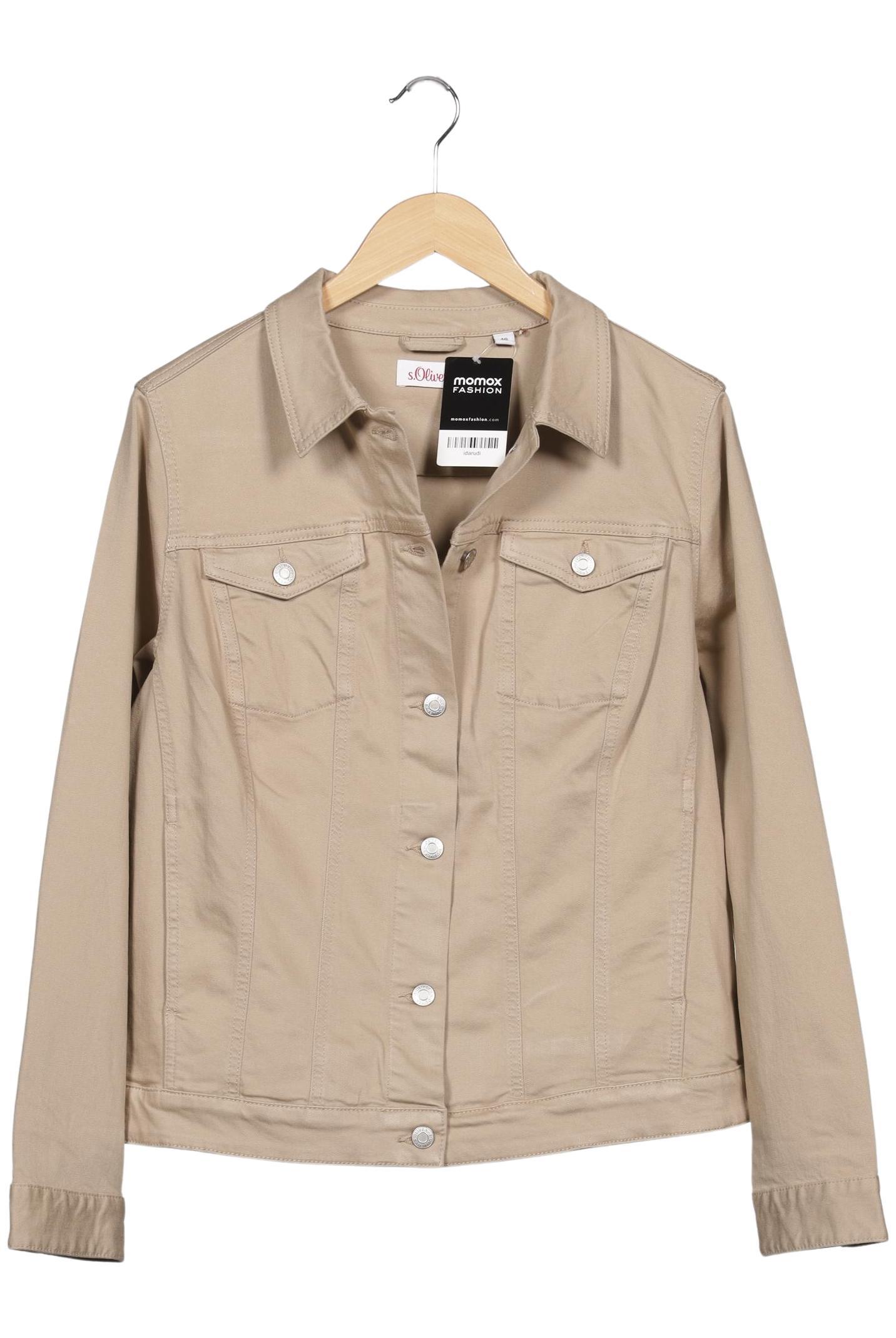 

s.Oliver Damen Jacke, beige, Gr. 46