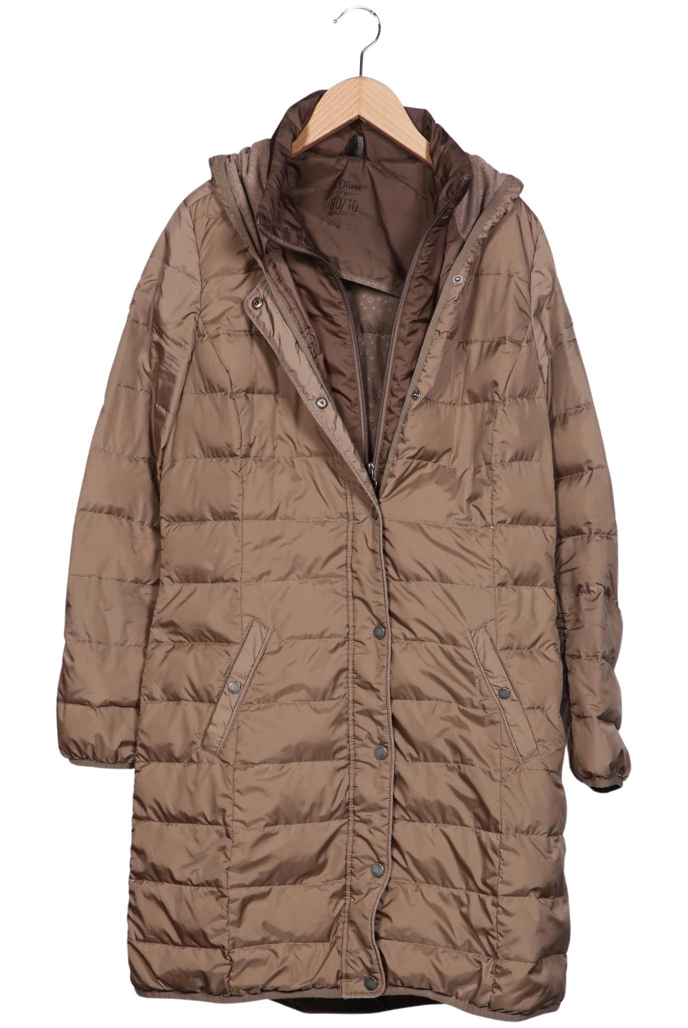 

s.Oliver Damen Mantel, beige, Gr. 40