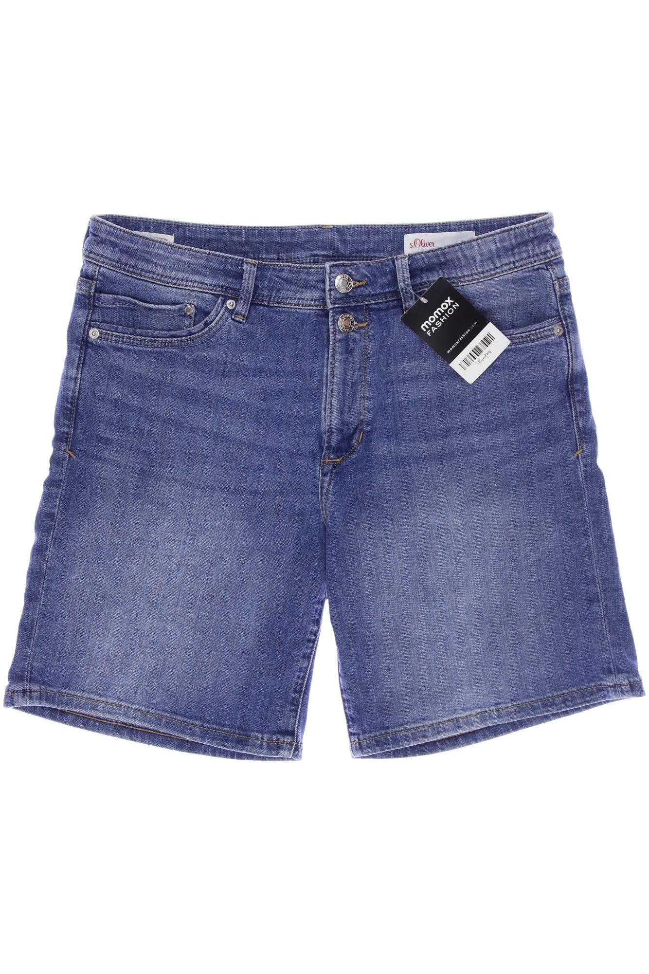

s.Oliver Damen Shorts, blau, Gr. 38
