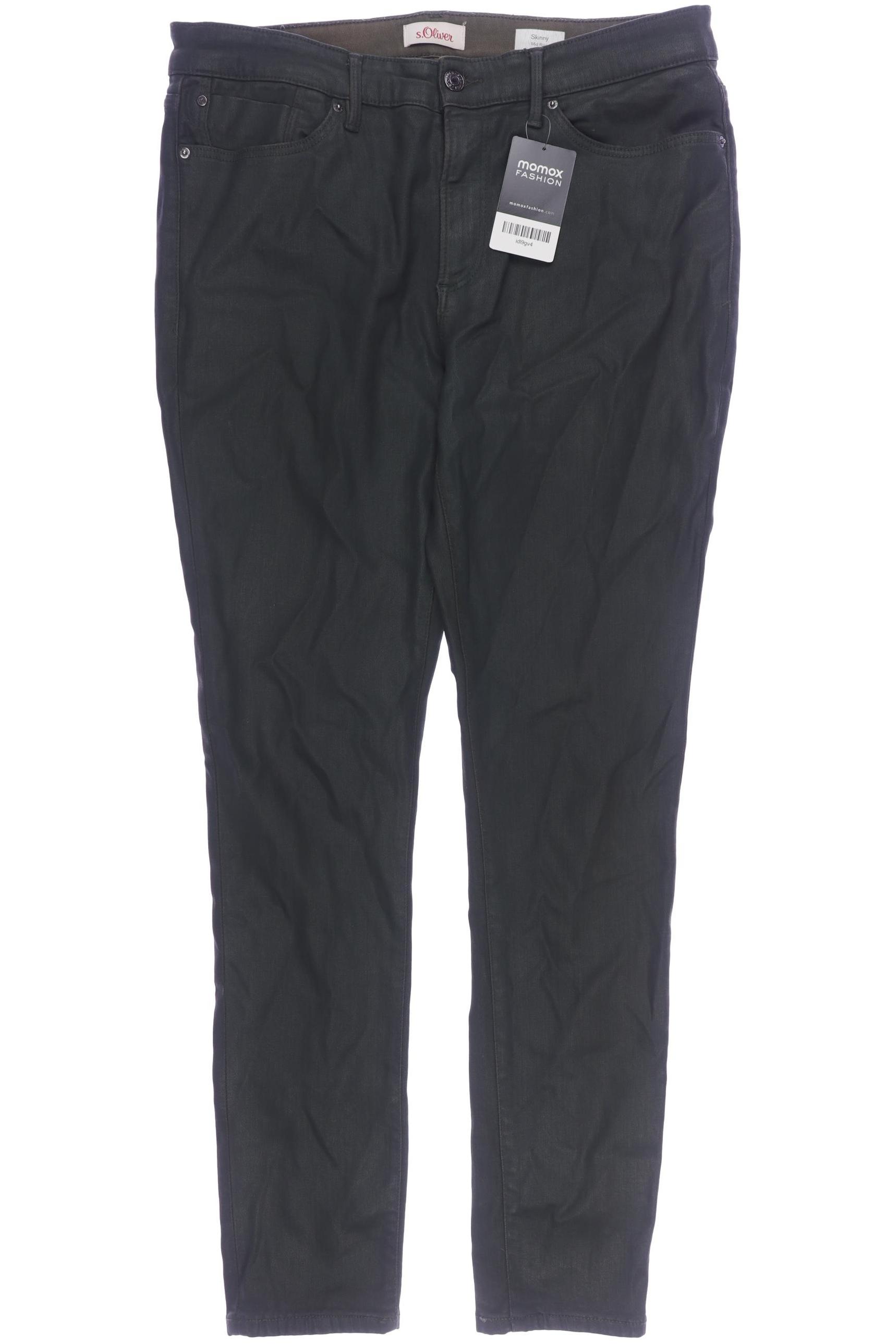 

s.Oliver Damen Stoffhose, grün, Gr. 42