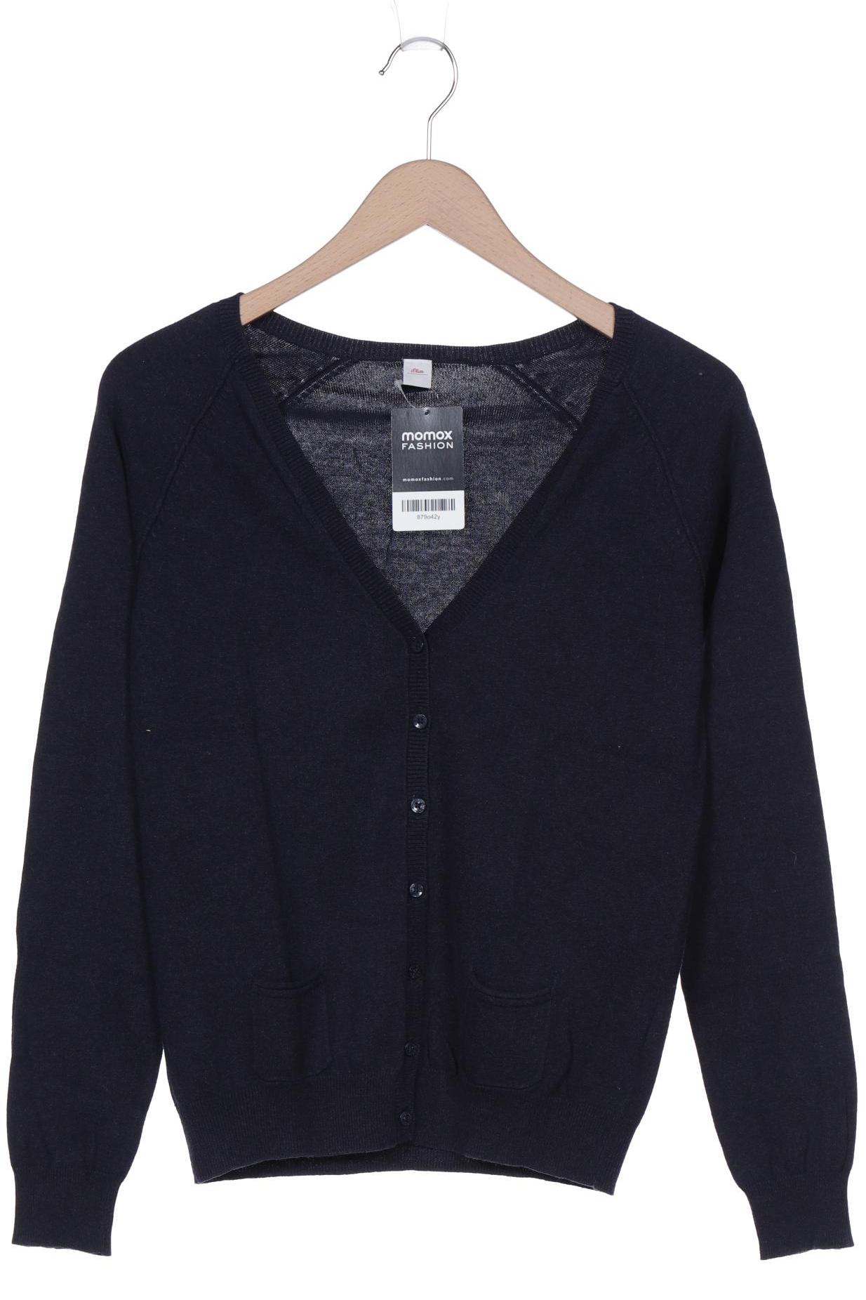 

s.Oliver Damen Strickjacke, marineblau, Gr. 36