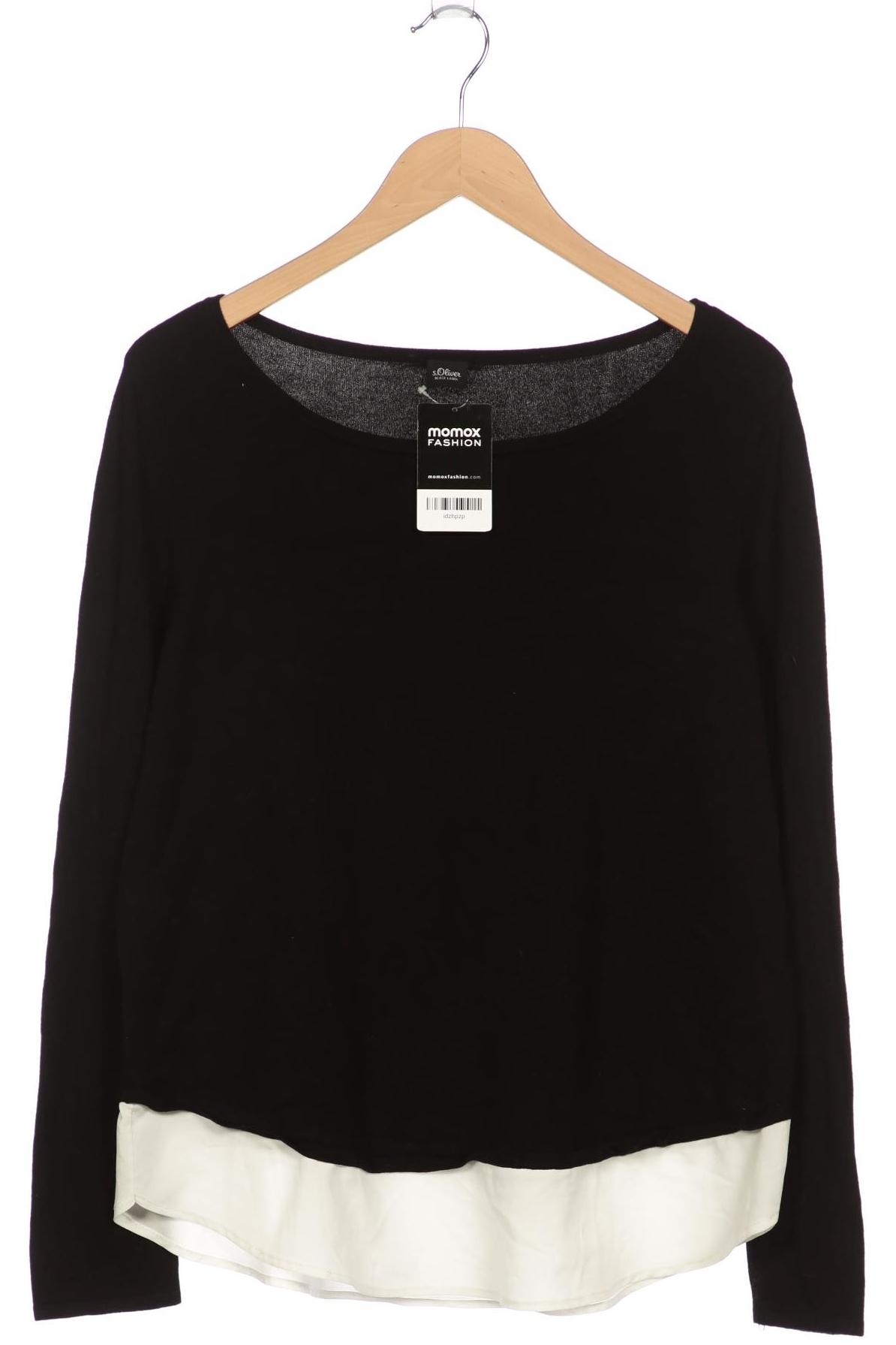 

s.Oliver Damen Pullover, schwarz, Gr. 42