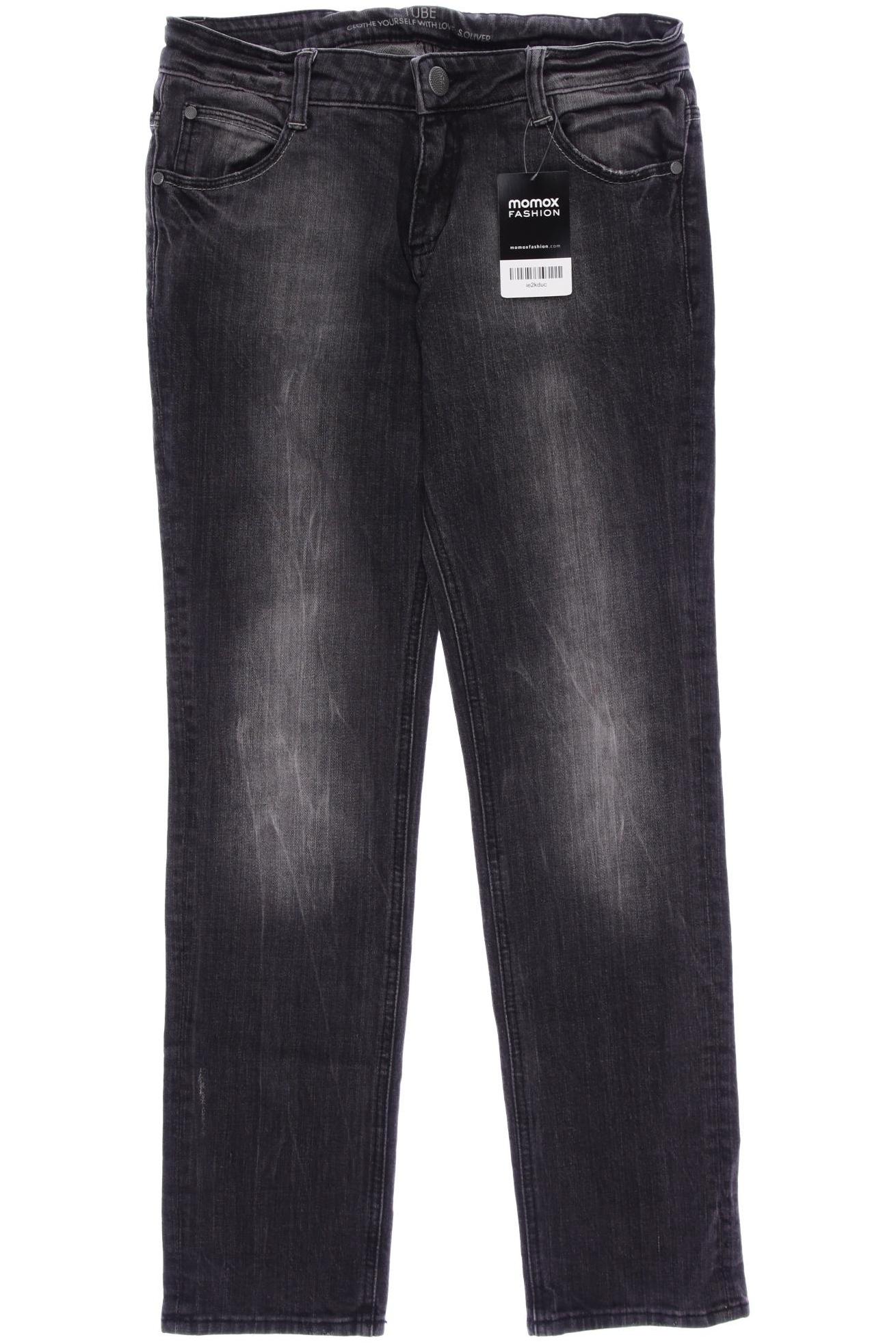 

s.Oliver Damen Jeans, grau