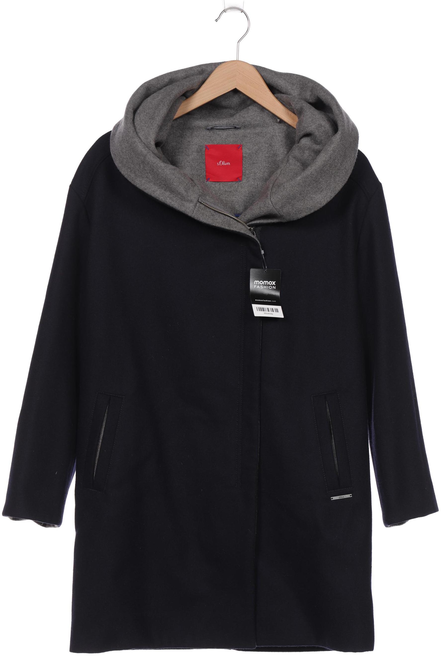 

s.Oliver Damen Mantel, marineblau