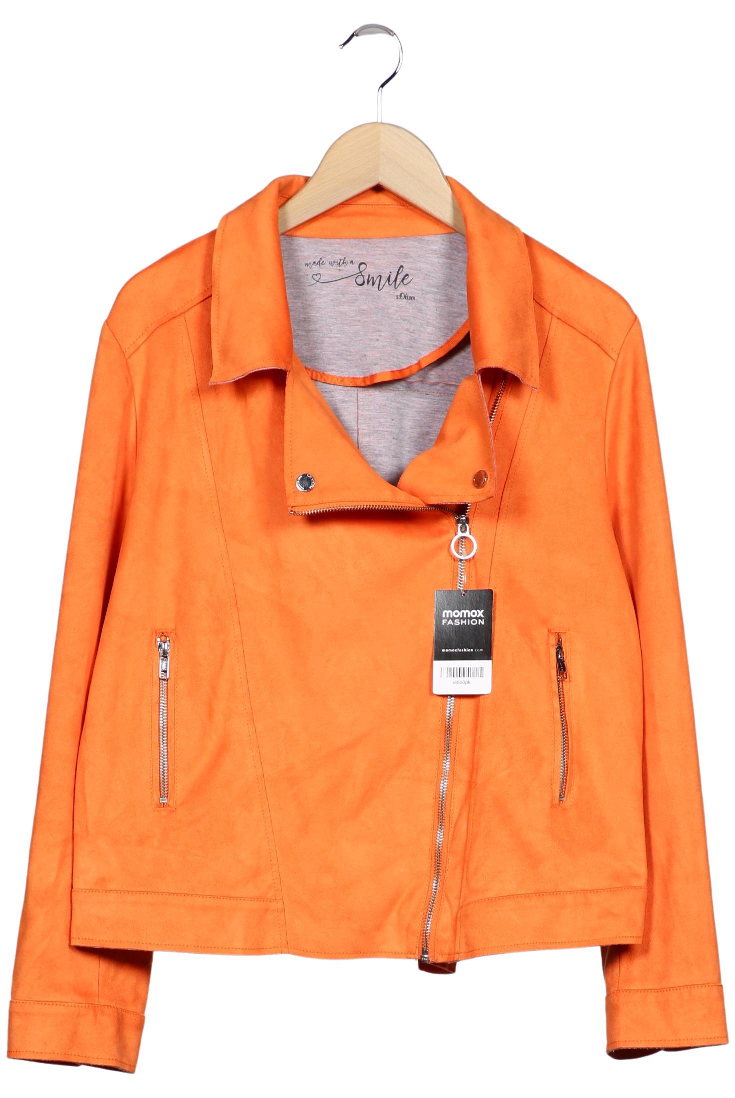 

s.Oliver Damen Jacke, orange, Gr. 46