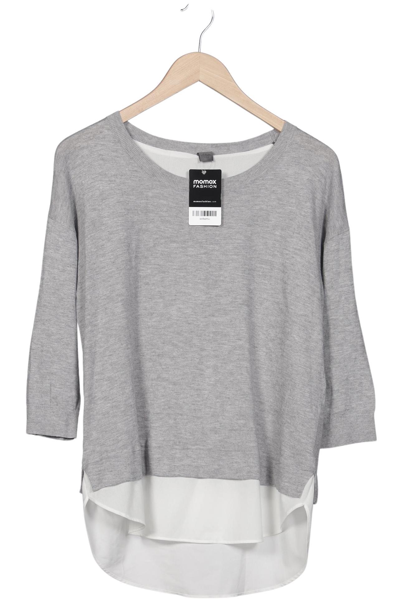 

s.Oliver Damen Pullover, grau, Gr. 40