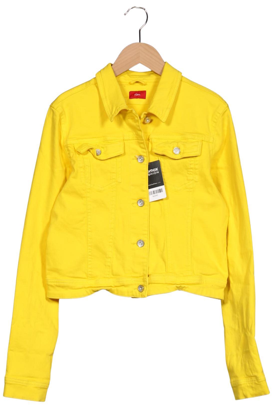

s.Oliver Damen Jacke, gelb, Gr. 44