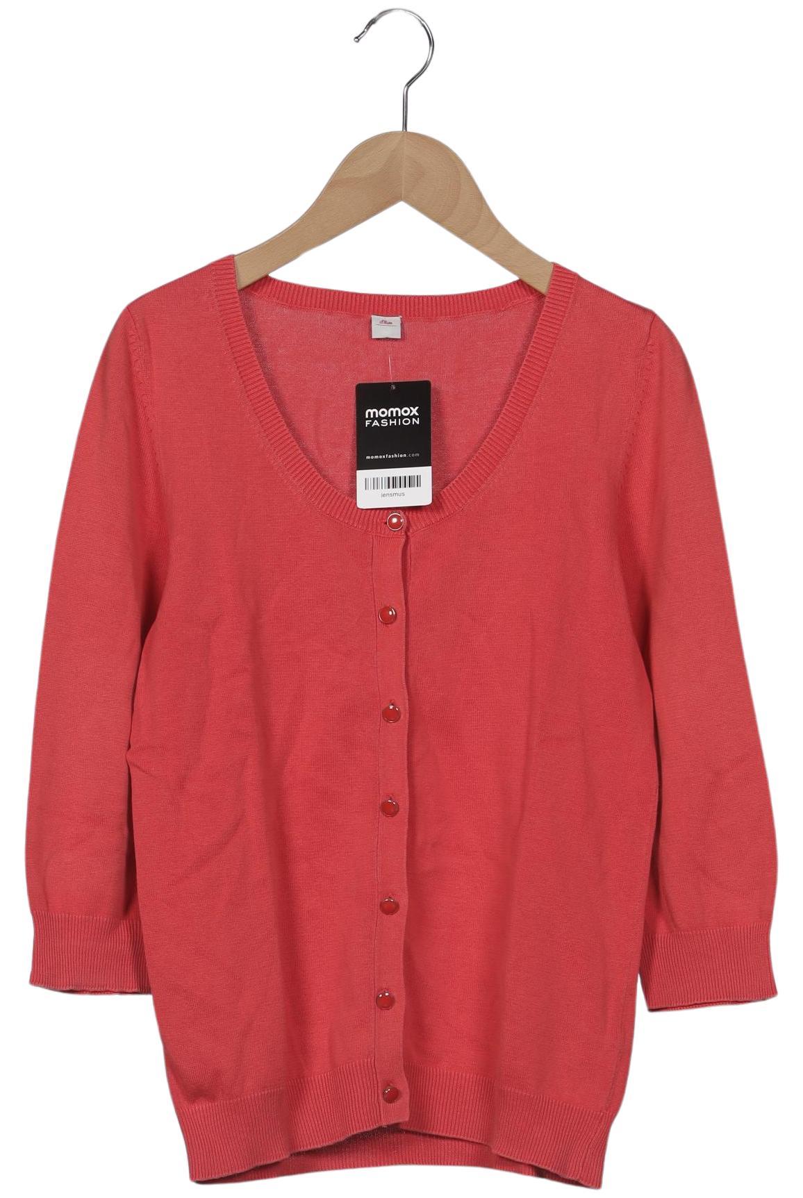 

s.Oliver Damen Strickjacke, rot, Gr. 36