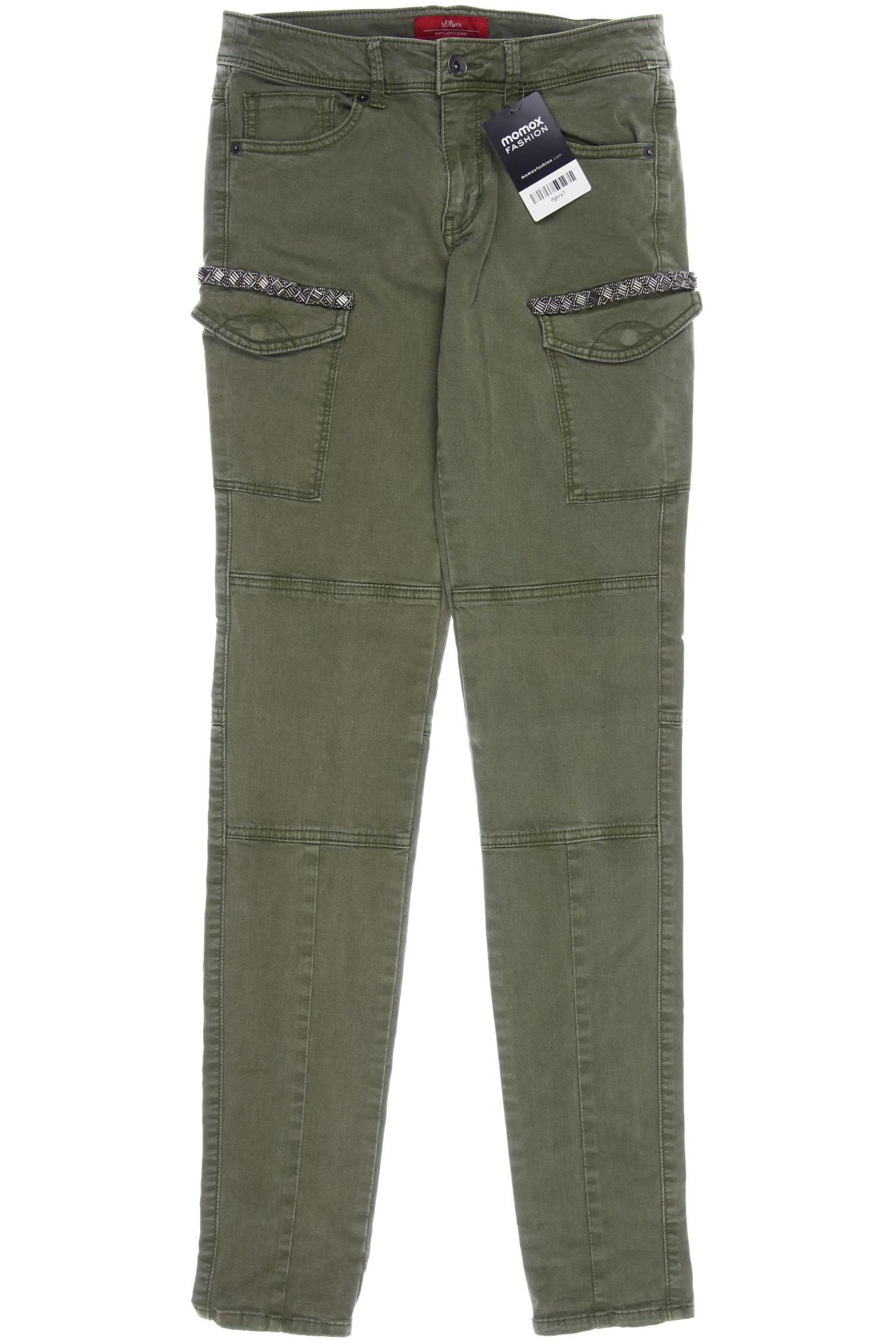 

s.Oliver Damen Jeans, grün