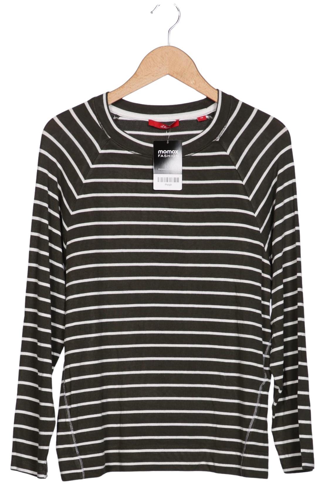 

s.Oliver Damen Langarmshirt, mehrfarbig, Gr. 38