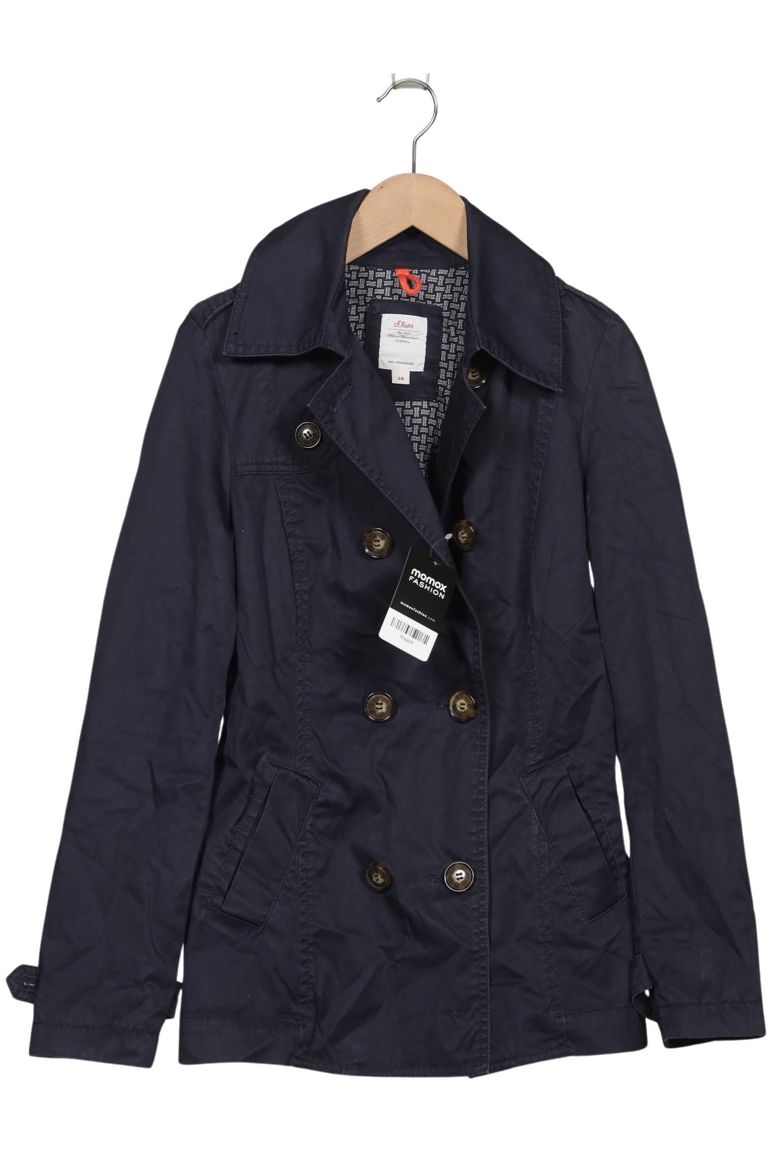 

s.Oliver Damen Jacke, marineblau, Gr. 34