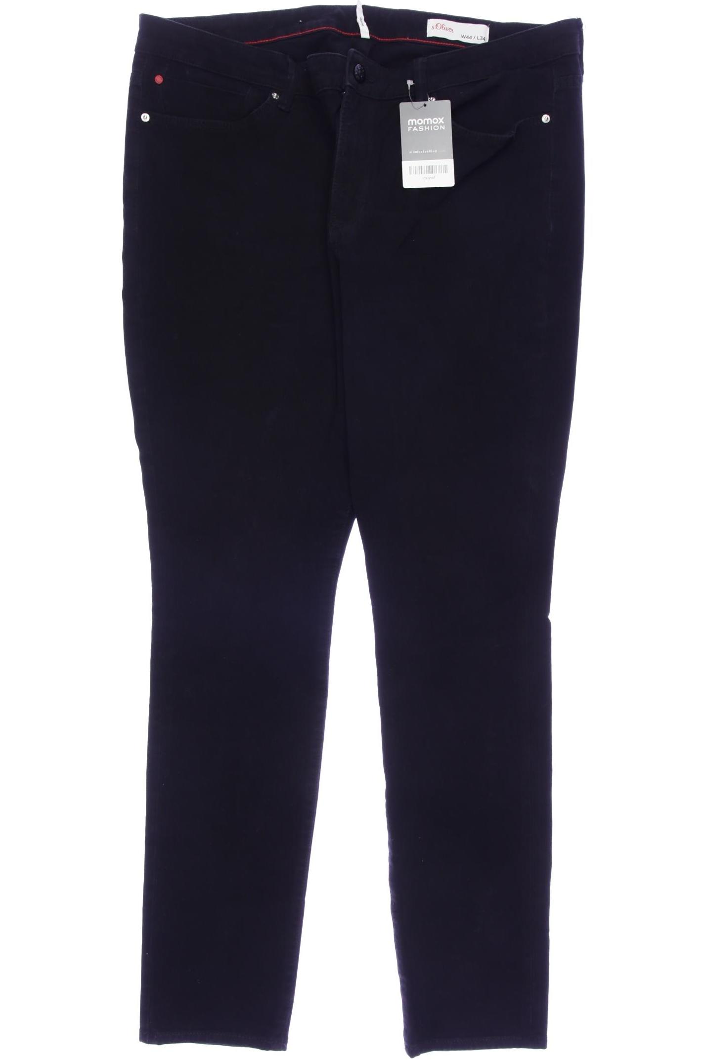 

s.Oliver Damen Jeans, schwarz, Gr. 44