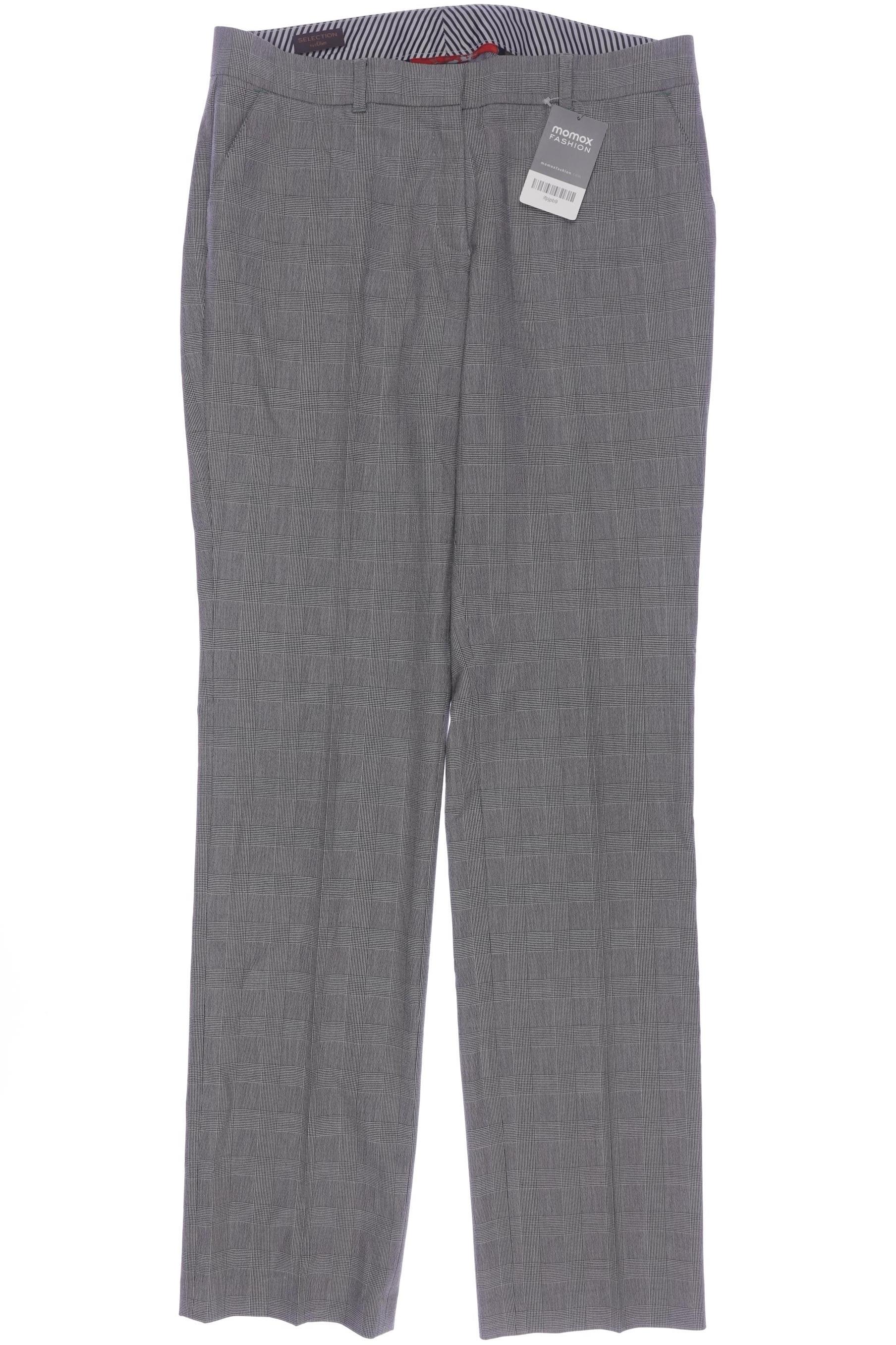 

s.Oliver Damen Stoffhose, grau, Gr. 38