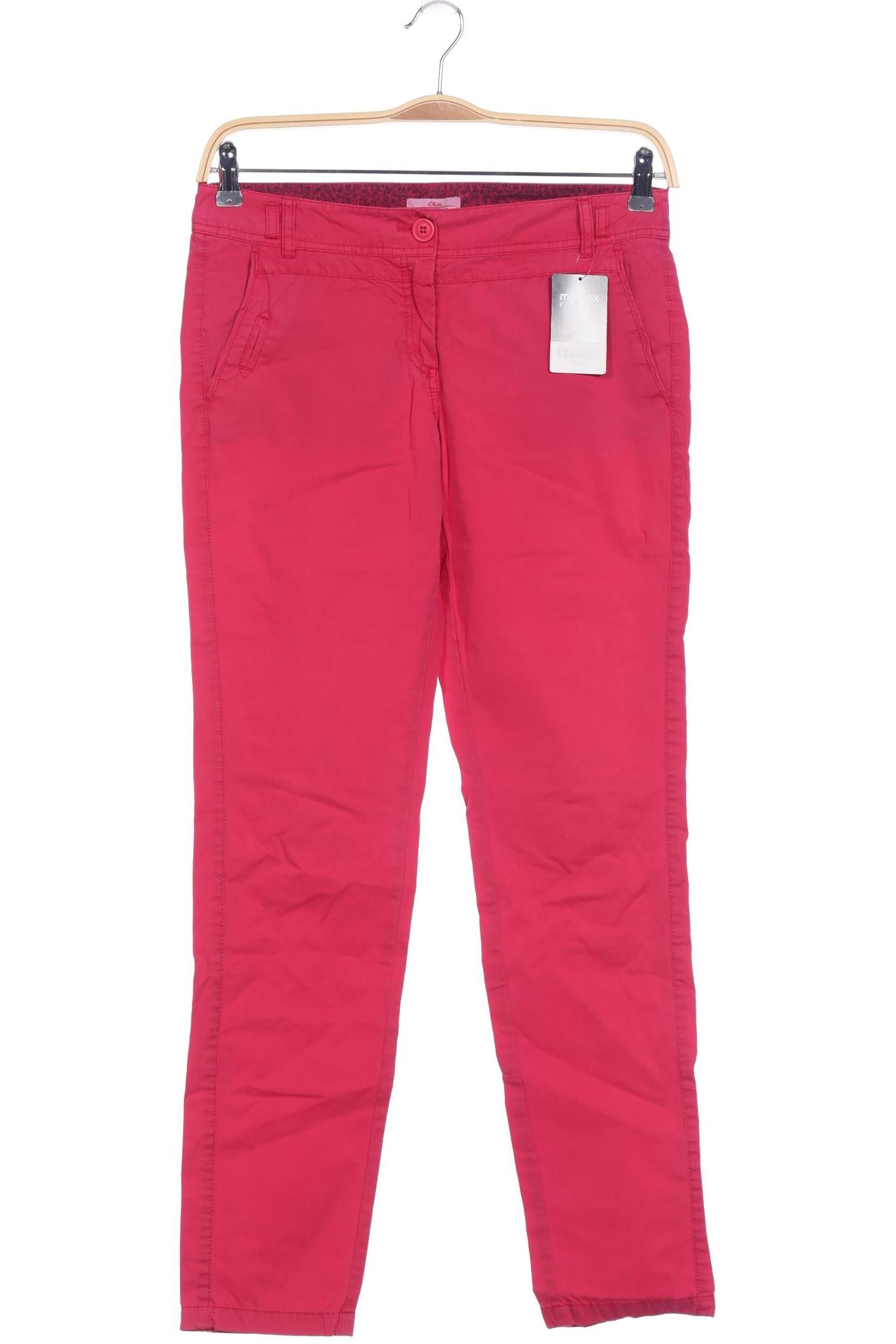 

s.Oliver Damen Stoffhose, weiß, Gr. 36