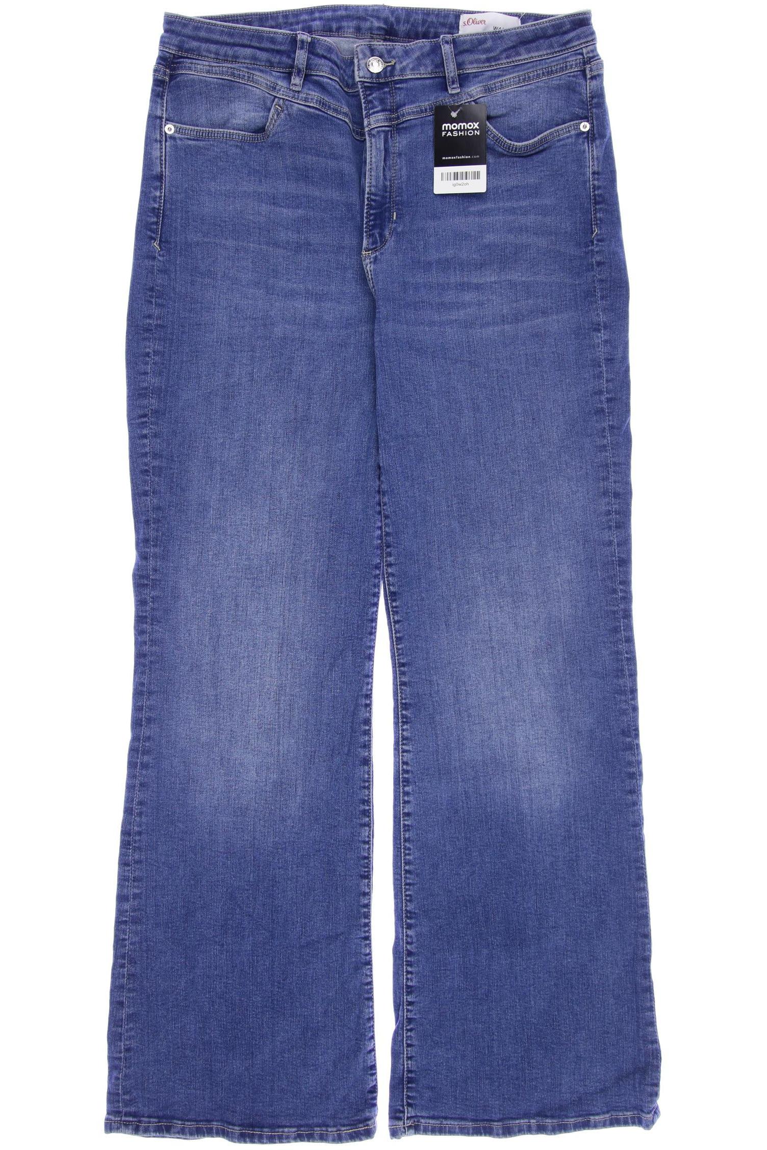 

s.Oliver Damen Jeans, blau