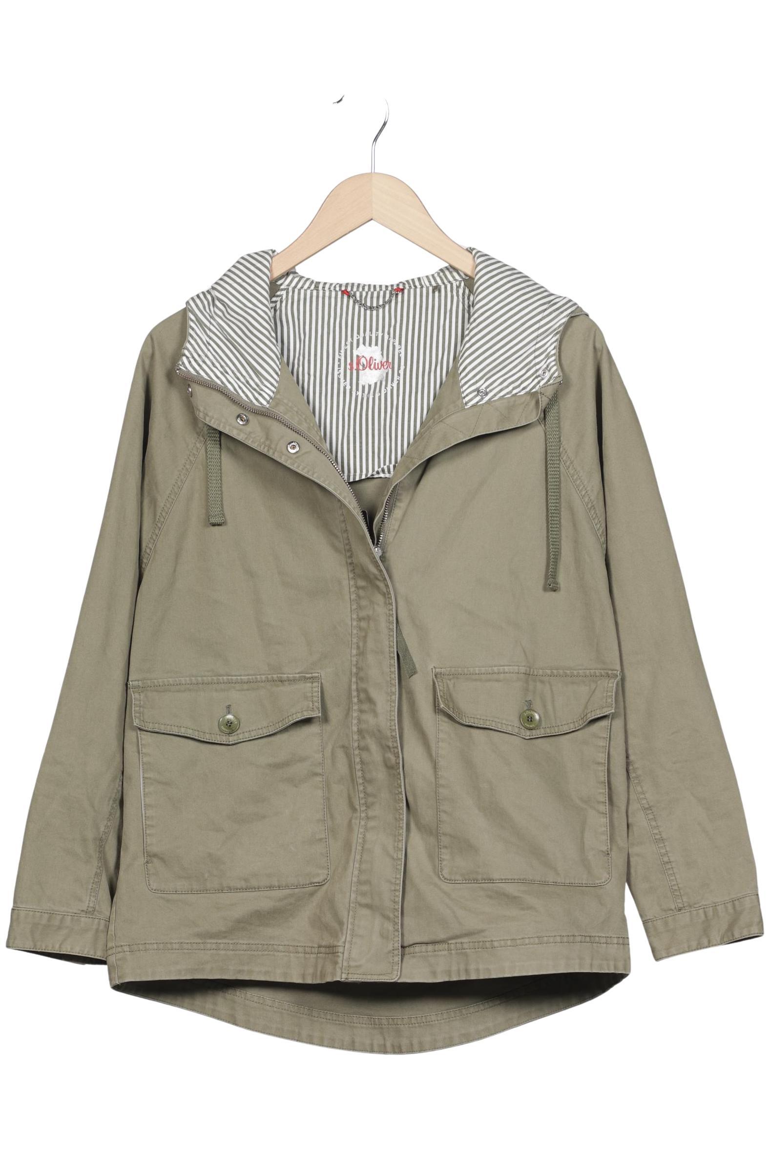 

s.Oliver Damen Jacke, grün, Gr. 36