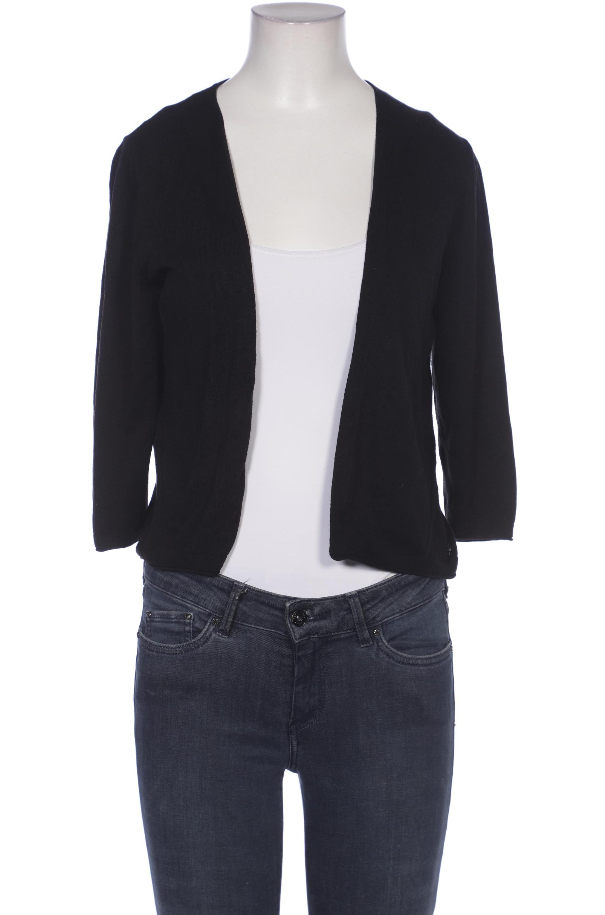 

s.Oliver Damen Strickjacke, schwarz, Gr. 36