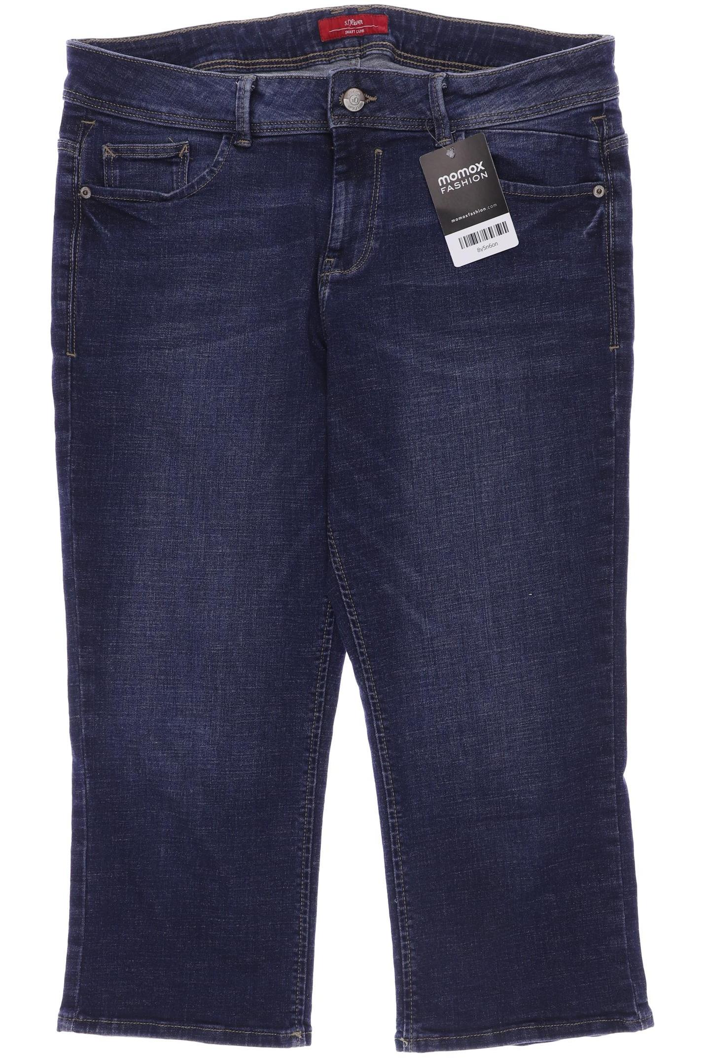 

s.Oliver Damen Jeans, marineblau
