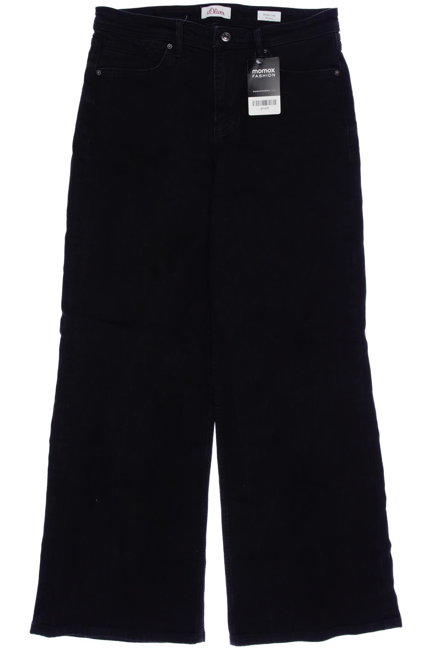 

s.Oliver Damen Jeans, schwarz, Gr. 38