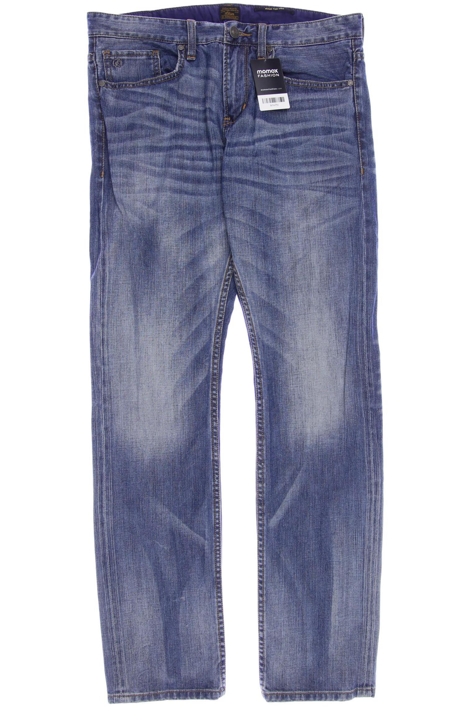 

s.Oliver Damen Jeans, blau