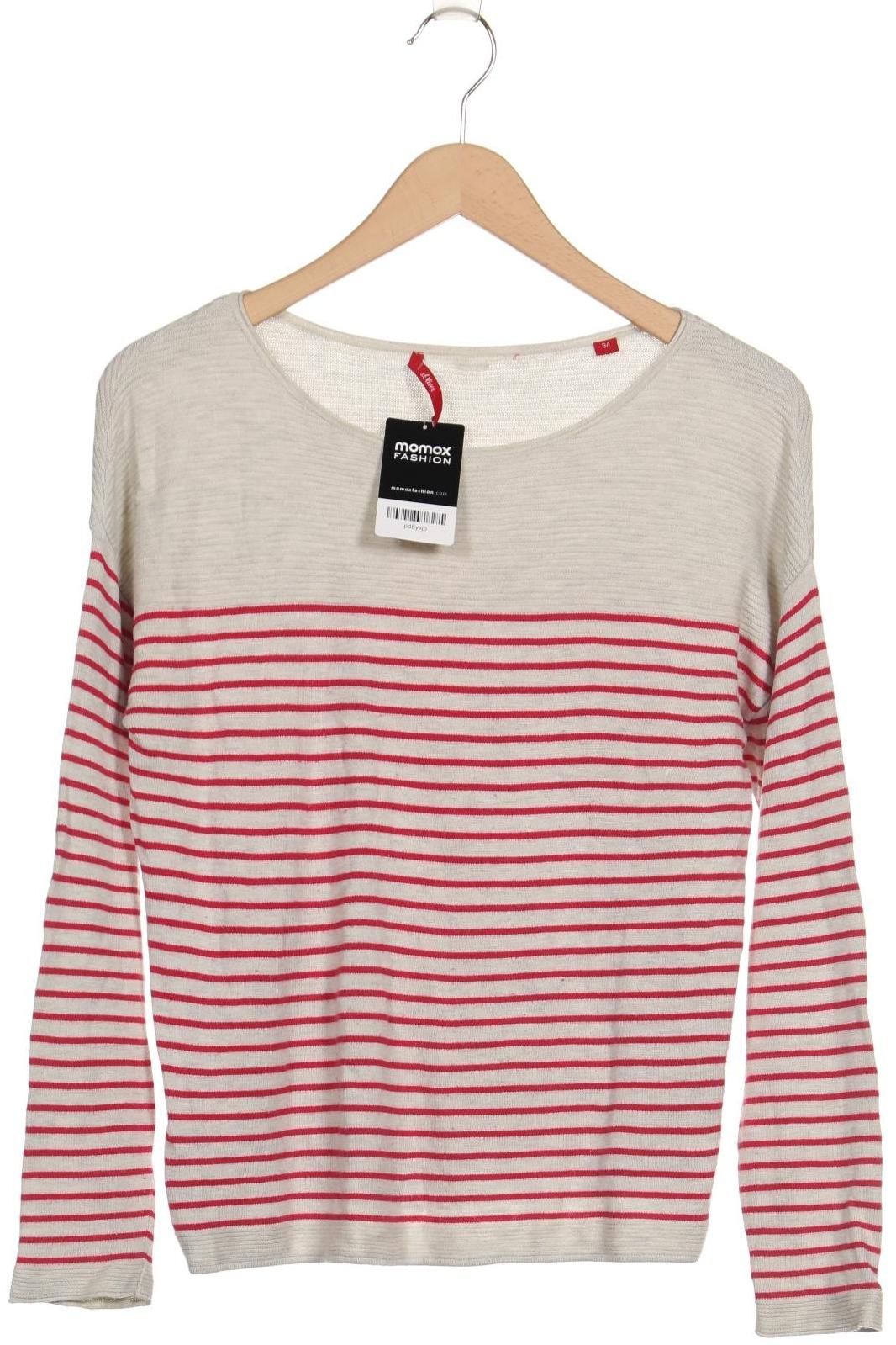 

s.Oliver Damen Pullover, grau, Gr. 34