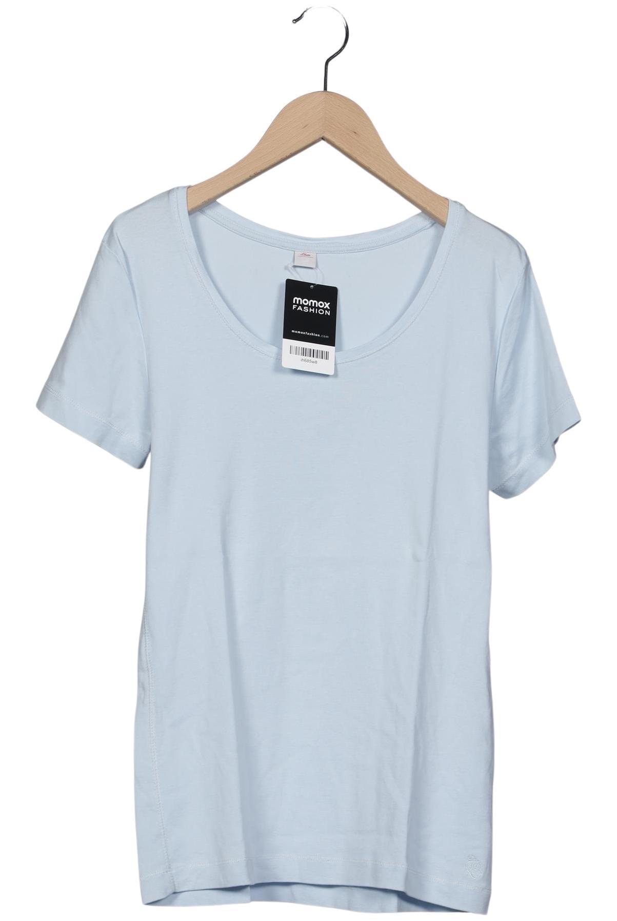 

s.Oliver Damen T-Shirt, hellblau, Gr. 40