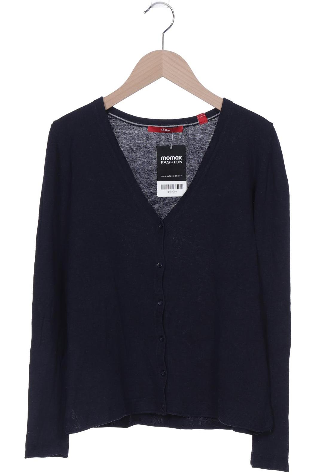 

s.Oliver Damen Strickjacke, marineblau, Gr. 36
