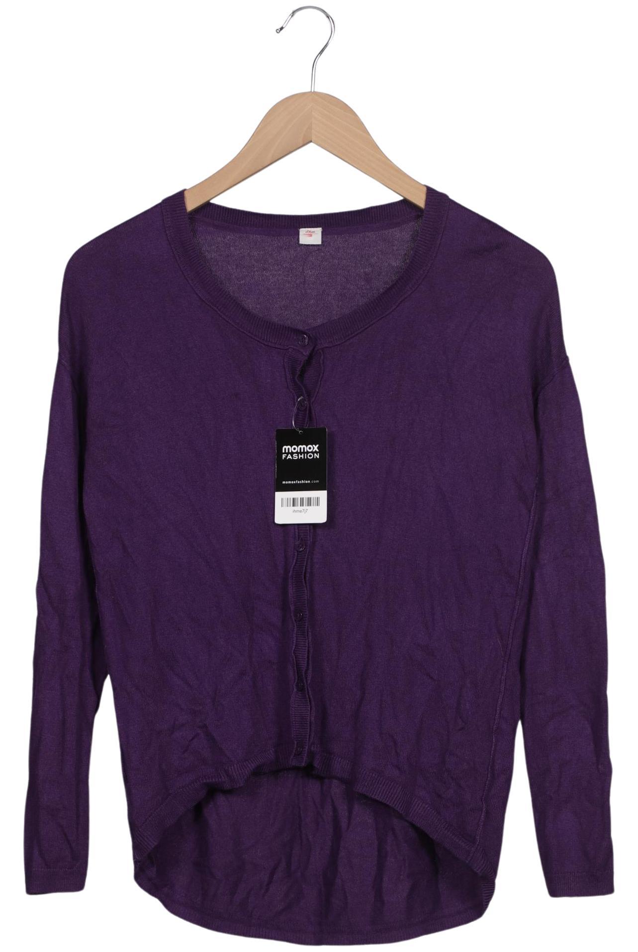 

s.Oliver Damen Strickjacke, flieder, Gr. 34