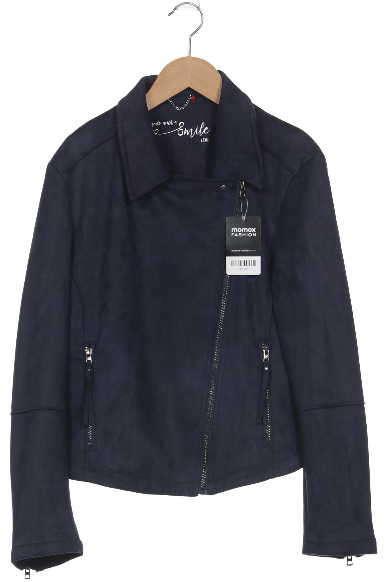 

s.Oliver Damen Jacke, marineblau, Gr. 38
