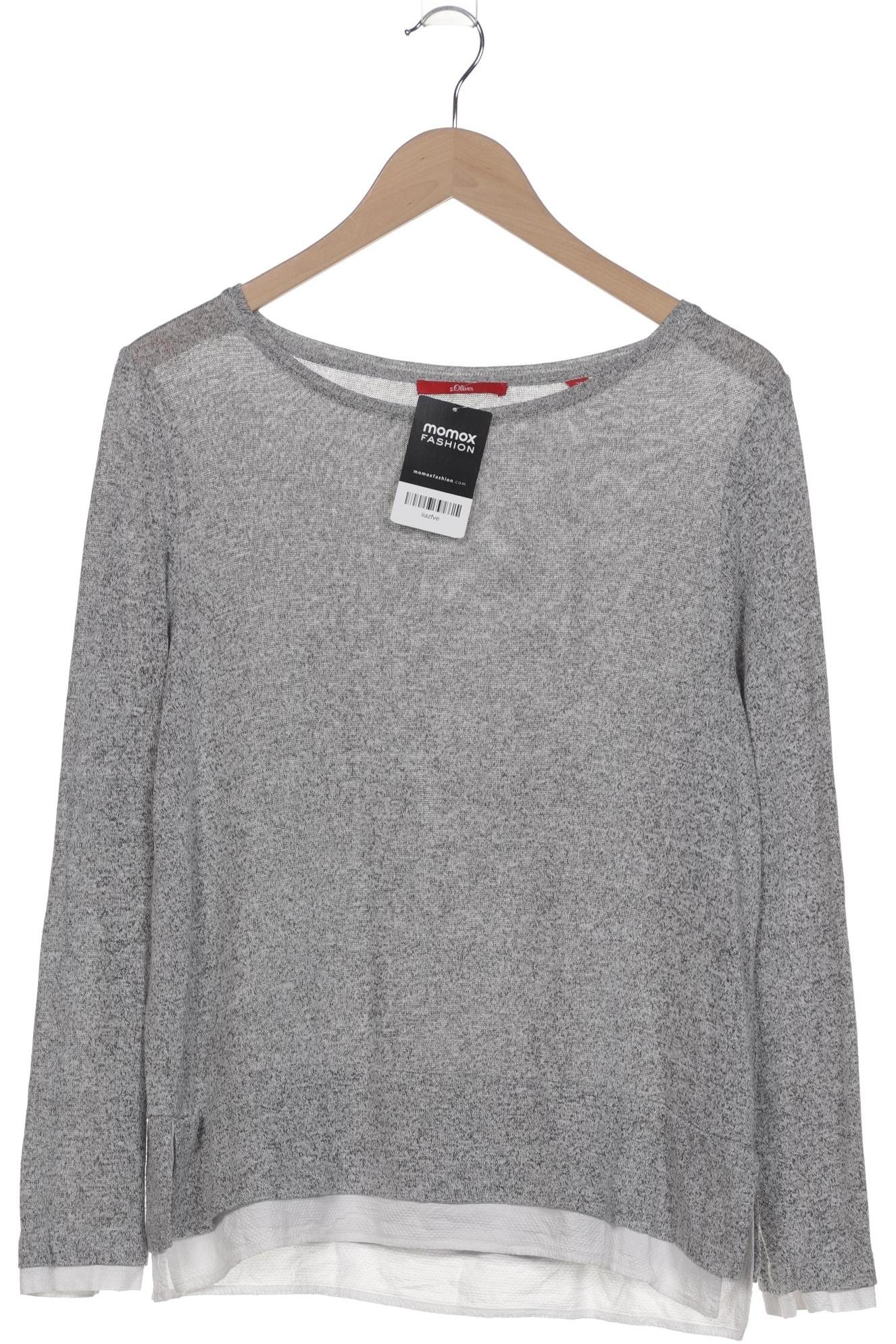 

s.Oliver Damen Pullover, grau, Gr. 36