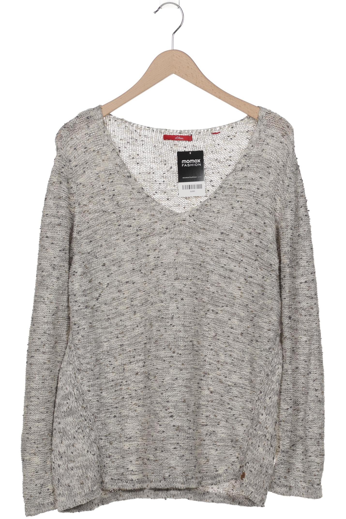 

s.Oliver Damen Pullover, grau, Gr. 46