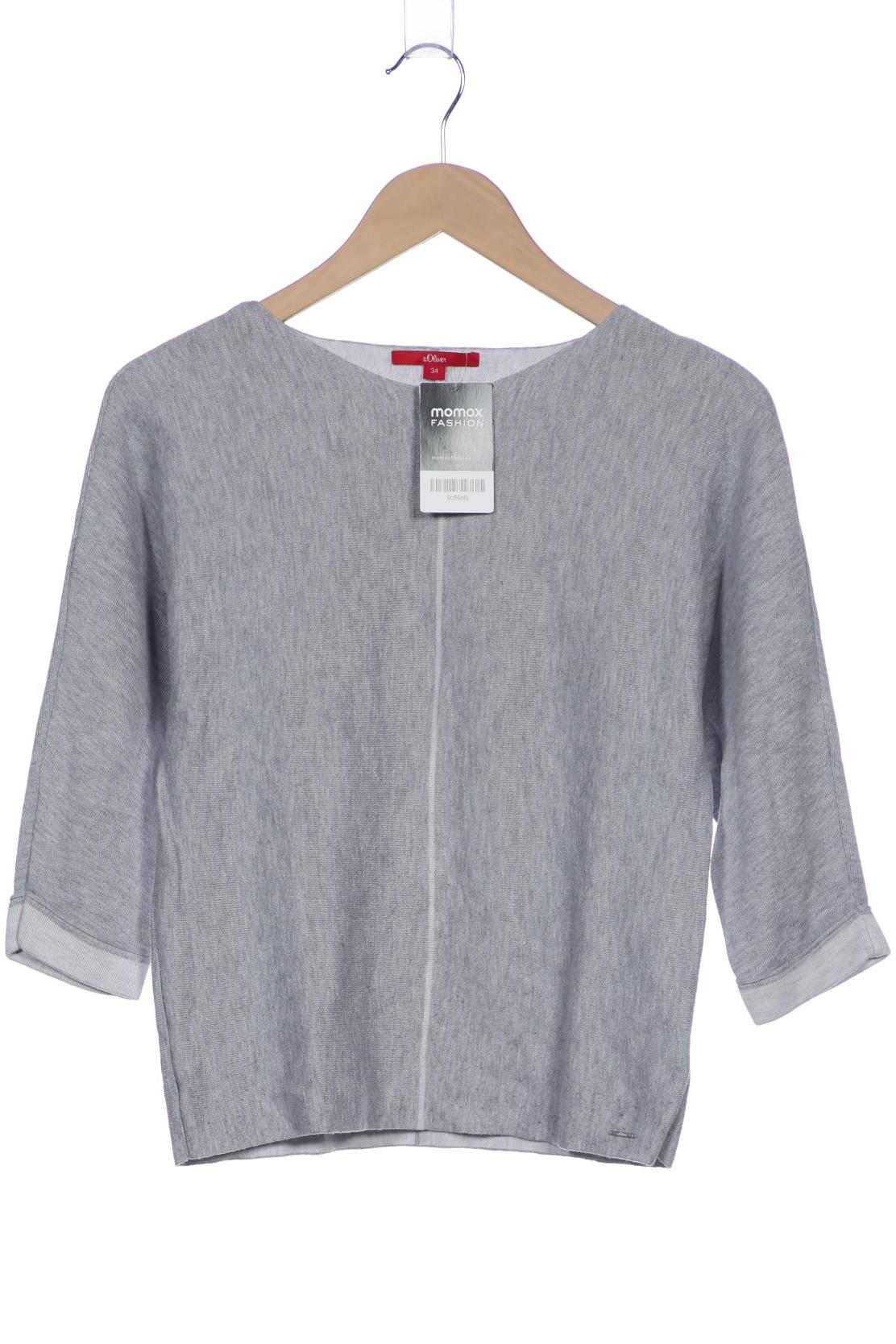 

s.Oliver Damen Pullover, grau, Gr. 34