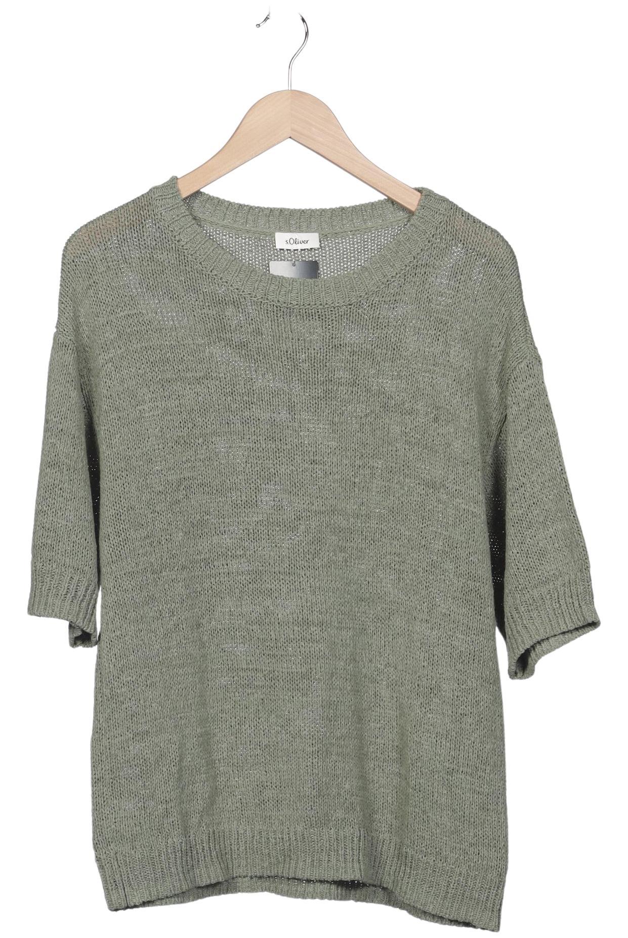 

s.Oliver Damen Pullover, grün, Gr. 44