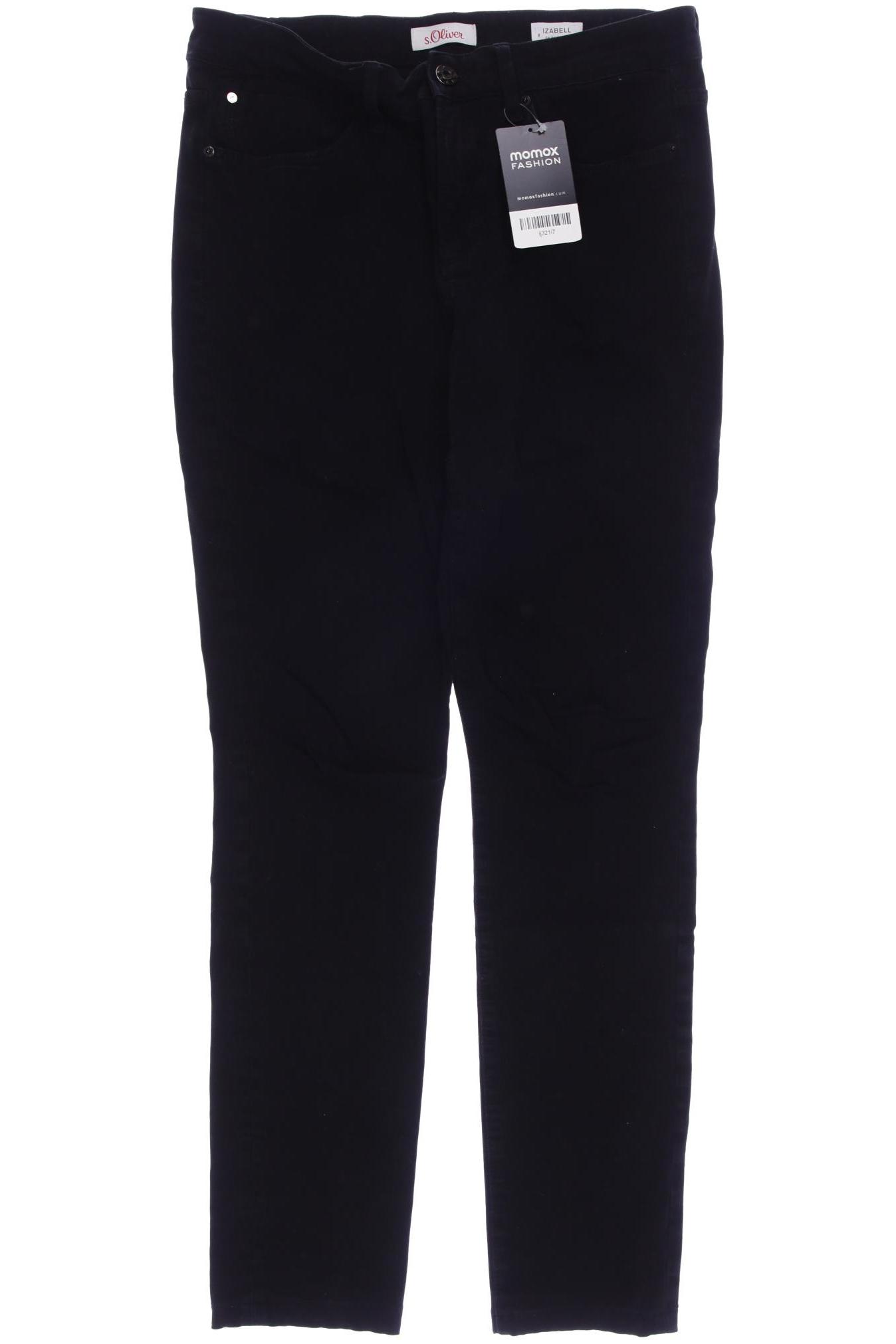 

s.Oliver Damen Jeans, schwarz, Gr. 38