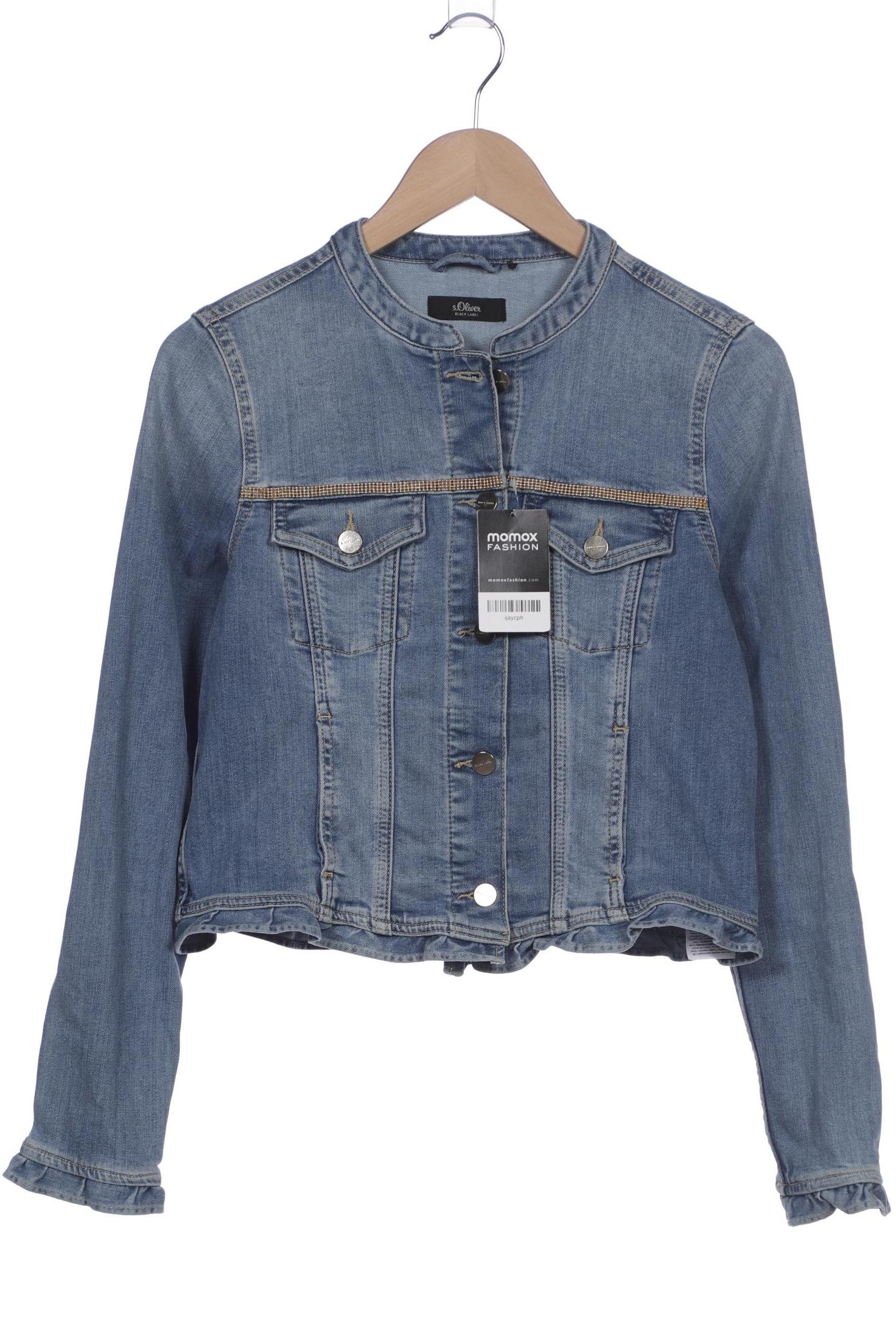 

s.Oliver Damen Jacke, blau, Gr. 40