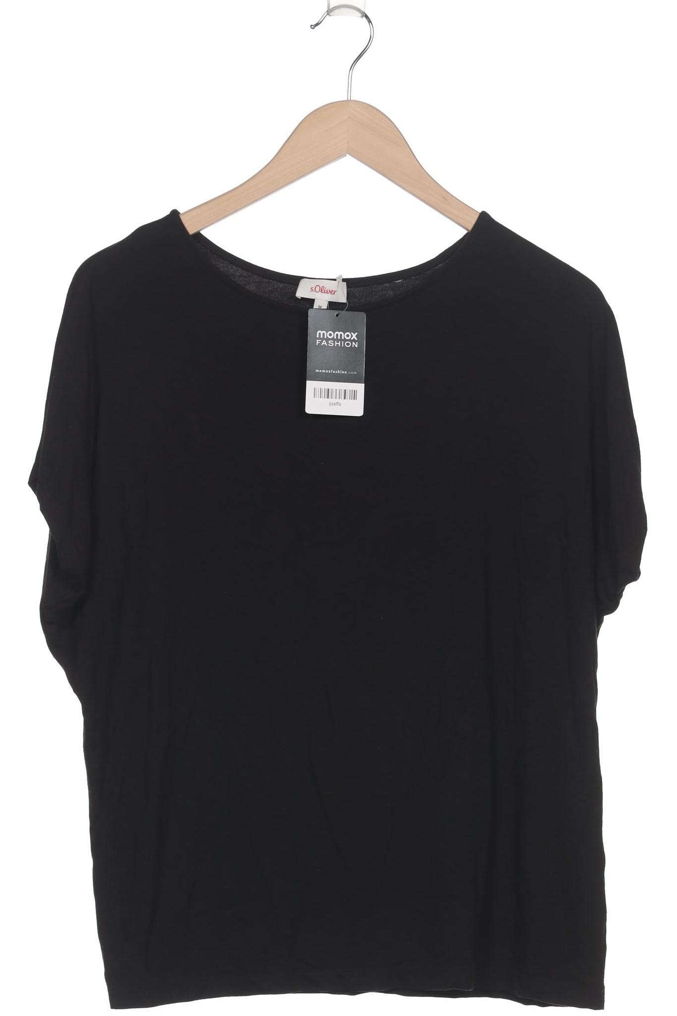

s.Oliver Damen T-Shirt, schwarz, Gr. 38