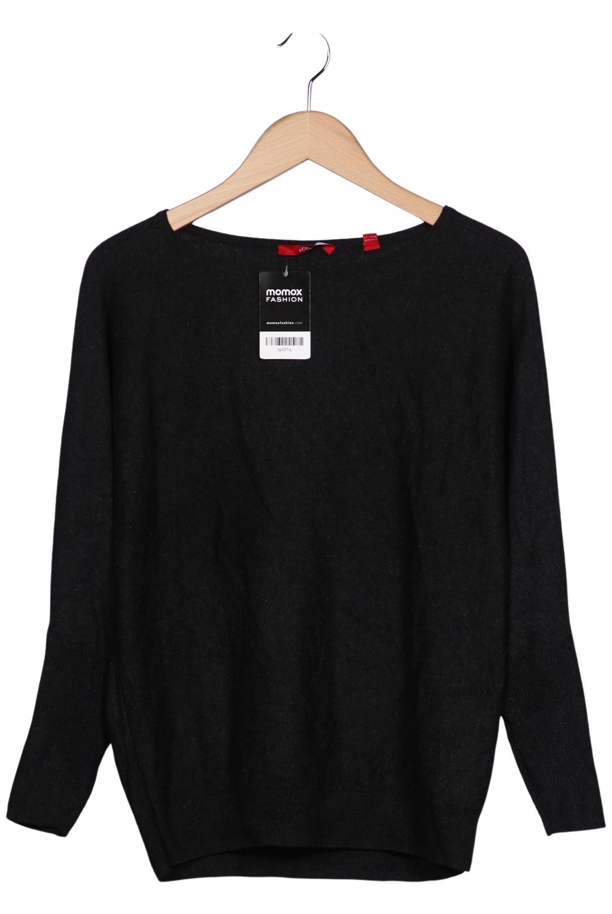 

s.Oliver Damen Pullover, schwarz, Gr. 38