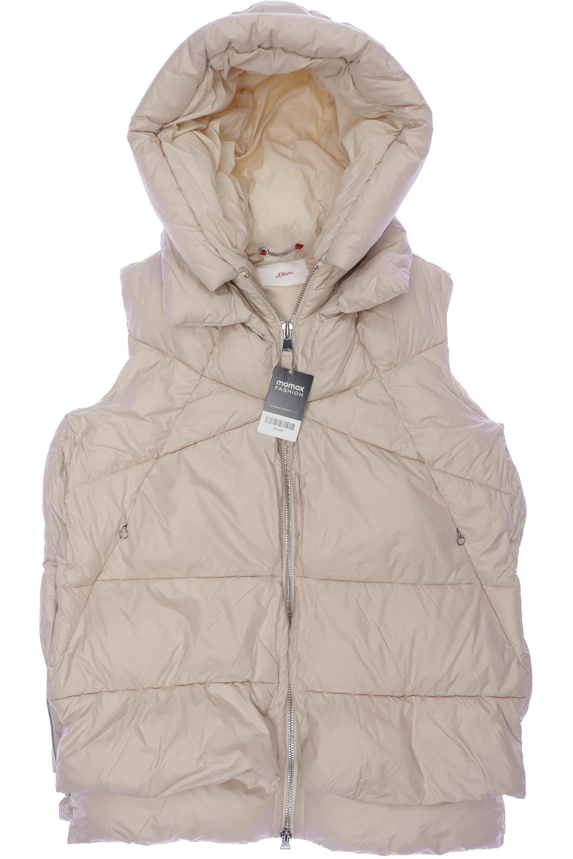 

s.Oliver Damen Weste, beige, Gr. 36