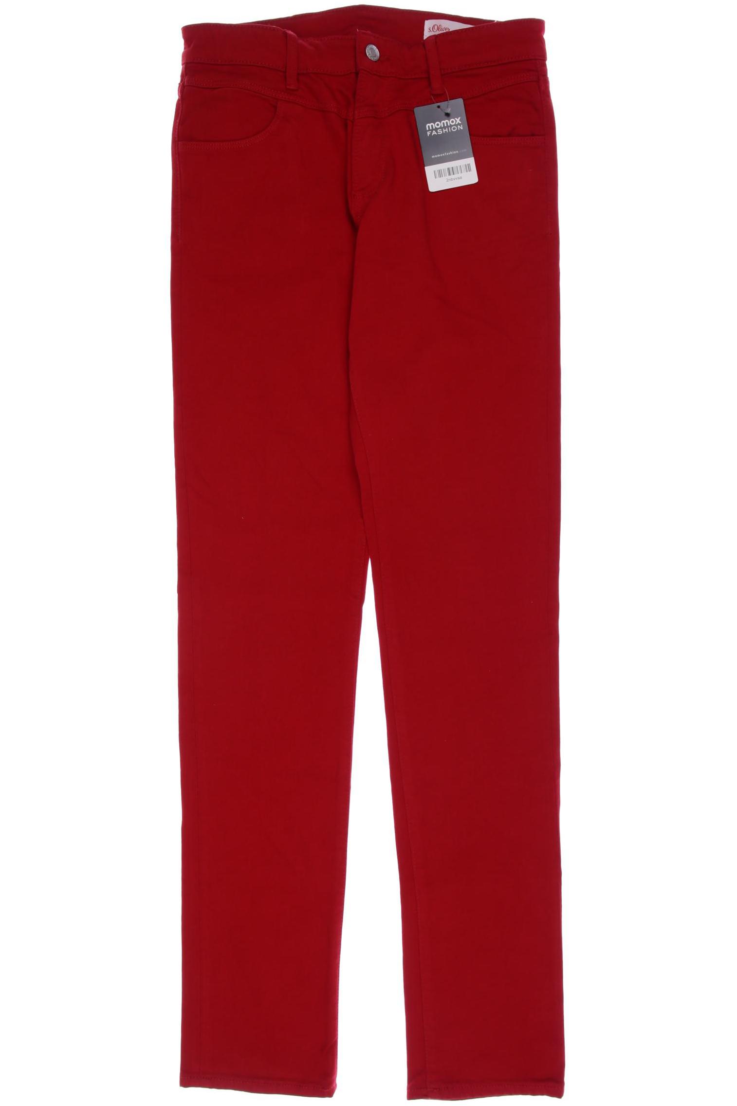 

s.Oliver Damen Jeans, rot