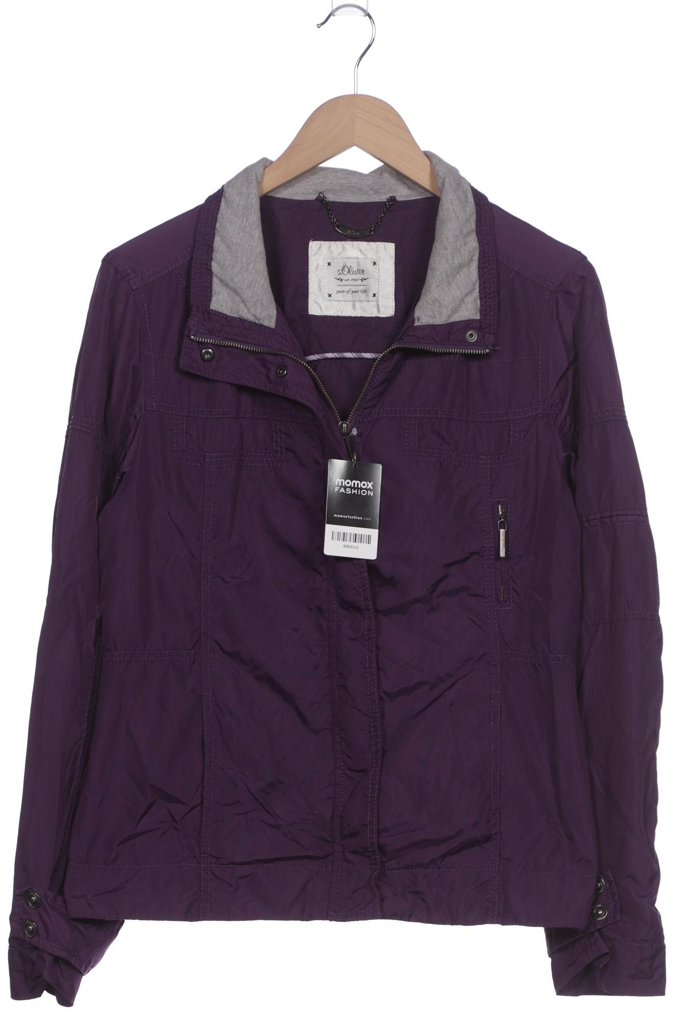 

s.Oliver Damen Jacke, flieder, Gr. 40