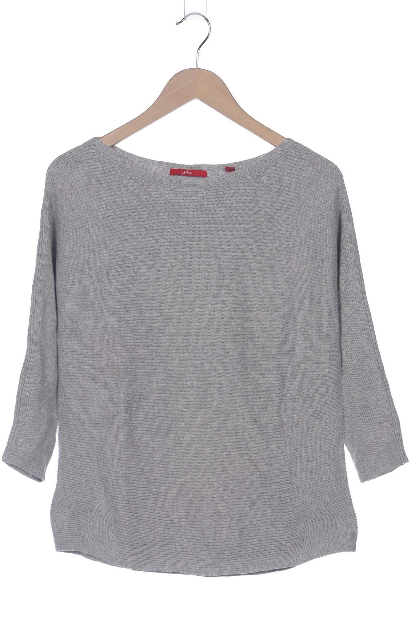 

s.Oliver Damen Pullover, grau, Gr. 38