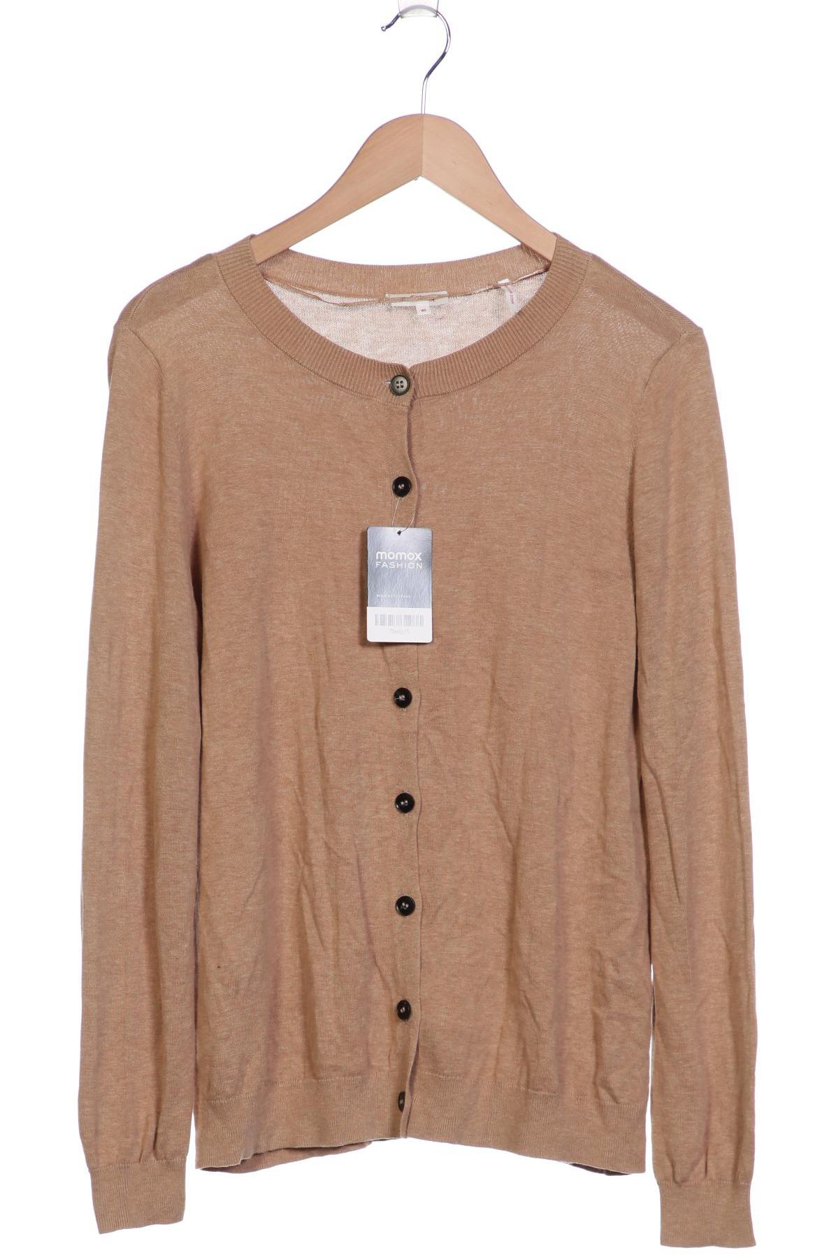 

s.Oliver Damen Strickjacke, beige, Gr. 40
