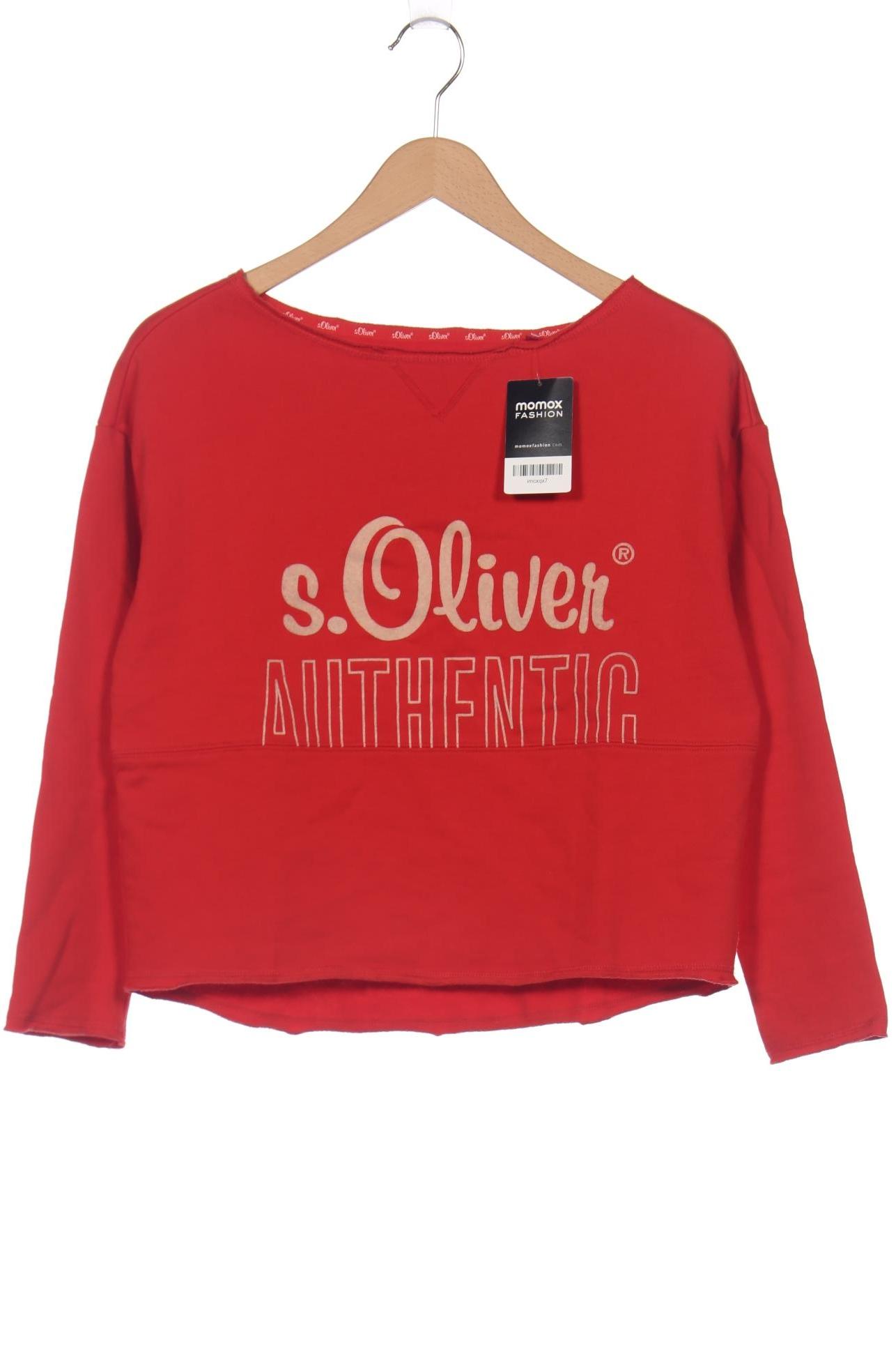 

s.Oliver Damen Sweatshirt, rot, Gr. 34
